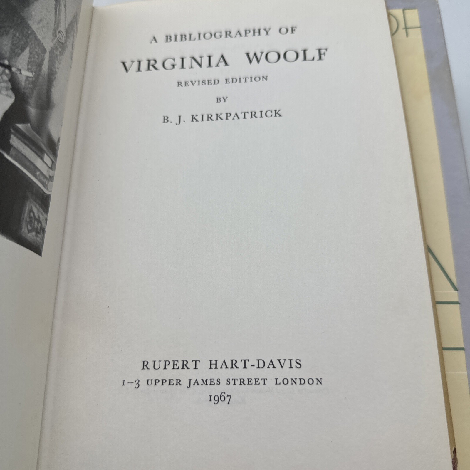 Virginia Woolf Vintage Books 4 Vol Lot 2 First Editions Bloomsbury (AA219)