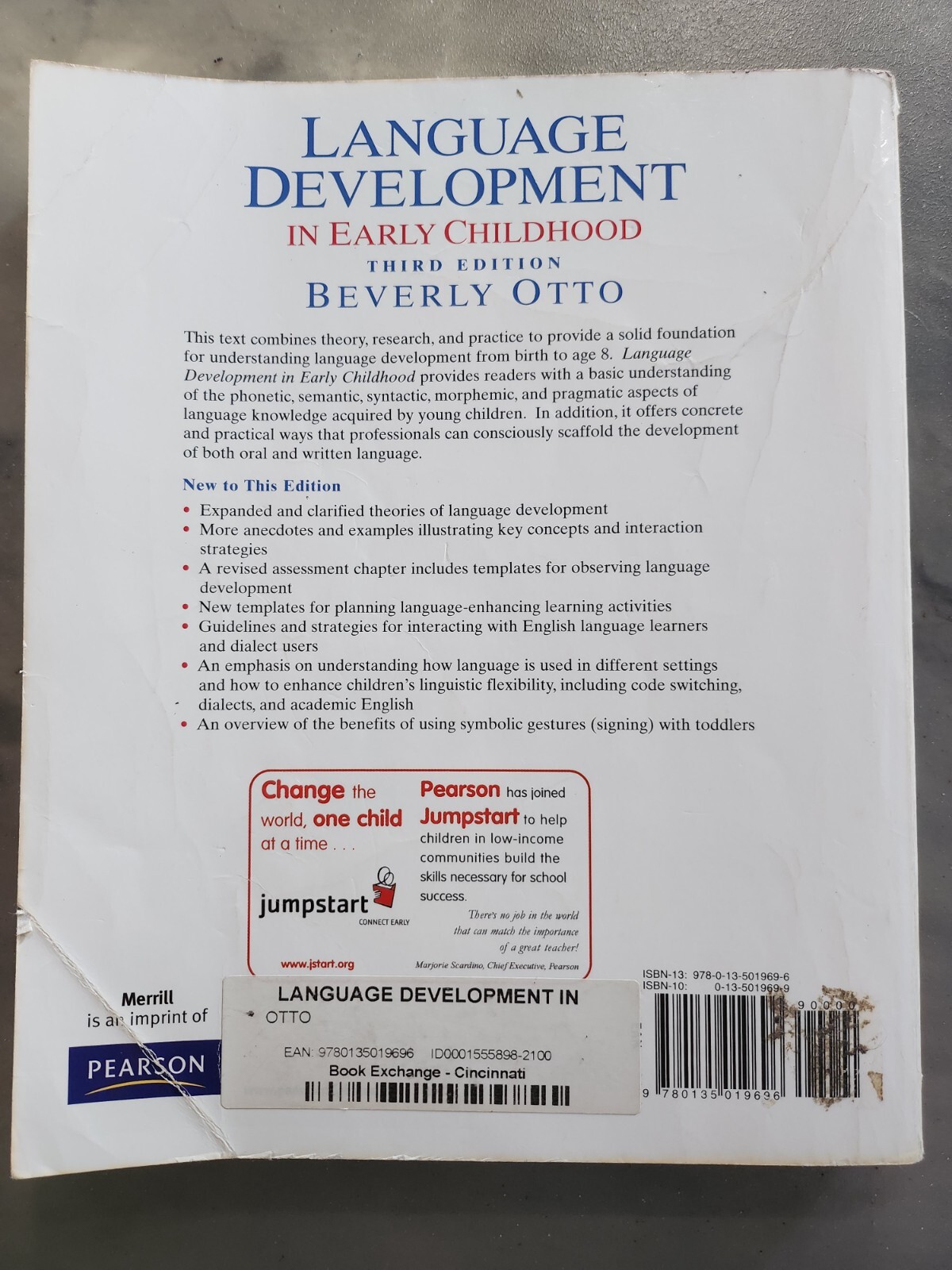 Language Development in Early Childhood by Otto, Beverly