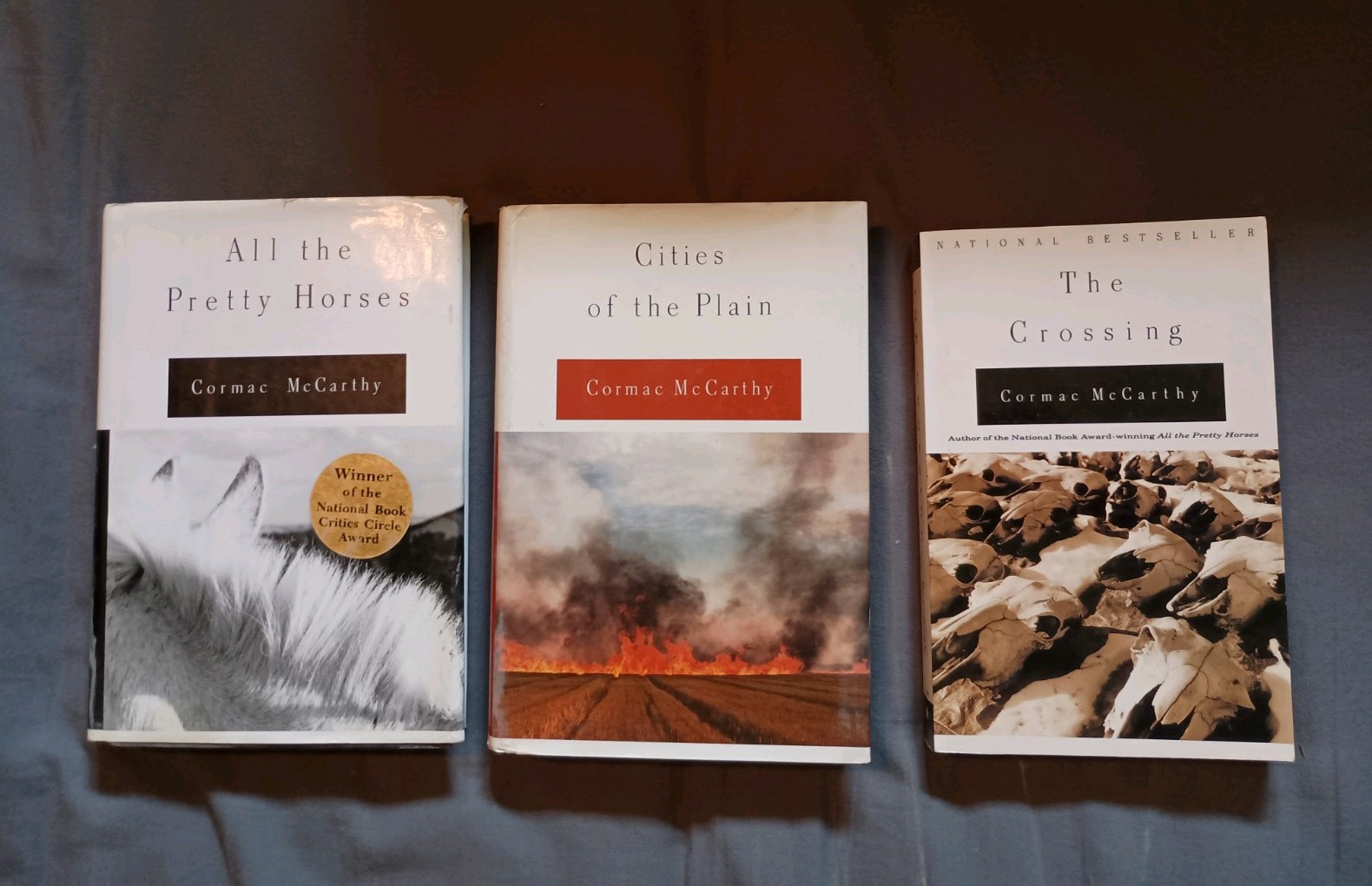 Cormac McCarthy Book Lot – Embracing Vocation, Border Trilogy, Outer Dark