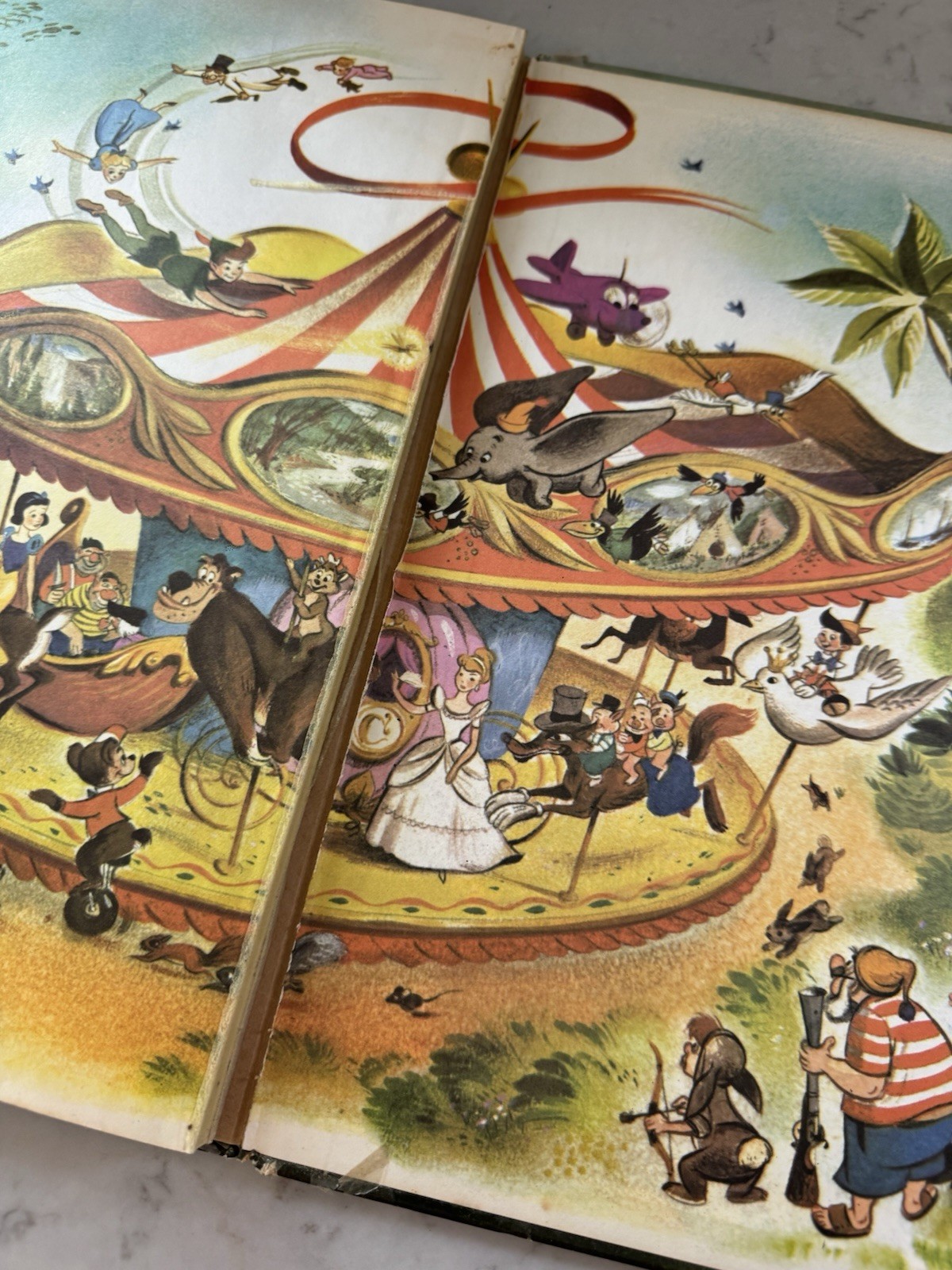 Walt Disney Treasury 21 Best Loved Stories Giant Golden Book Hardcover