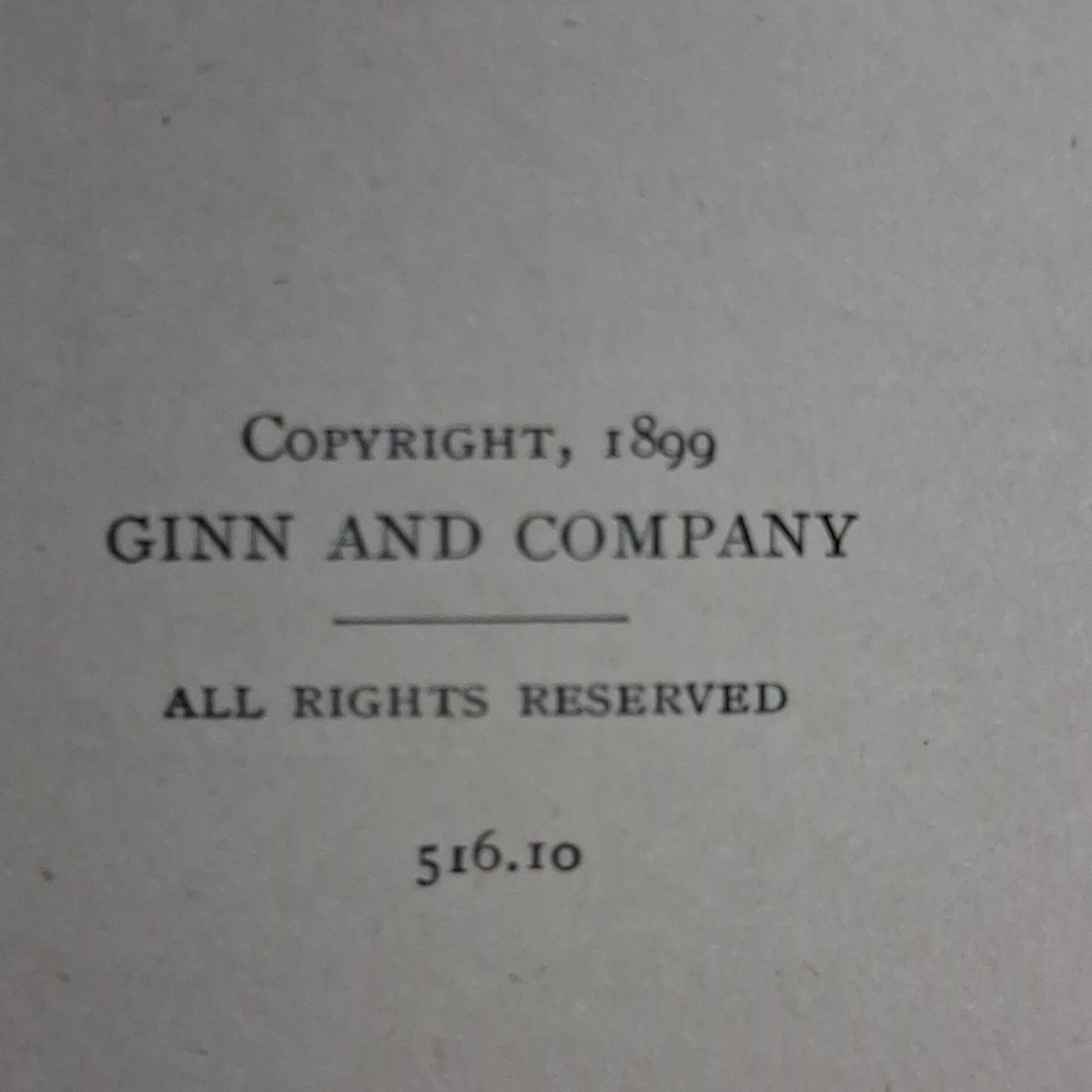 Johanna Spyri Heidi 1899 Cloth Illustrated Ginn & Company