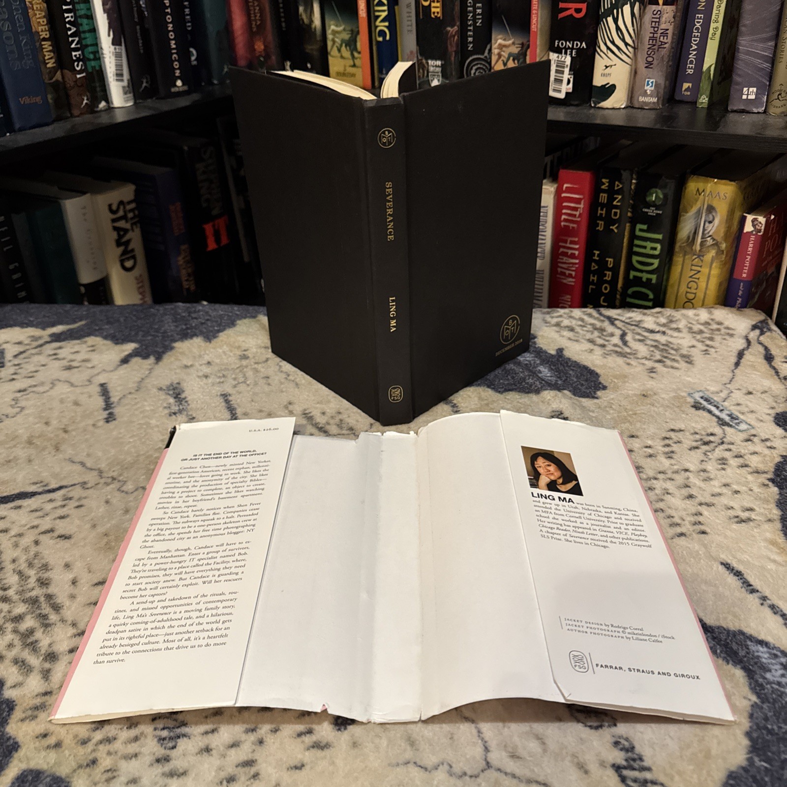 Severance – Ling Ma (2028, Hardcover) BOTM Edition, ACCPT, Novel
