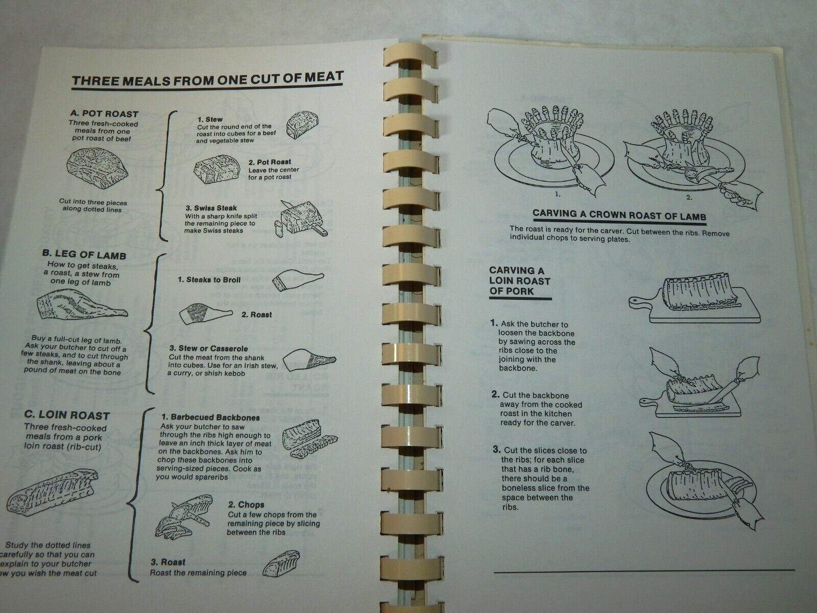 Vintage Saint Brendan Catholic Church Recipes Cookbook, Hilliard, Ohio 1992