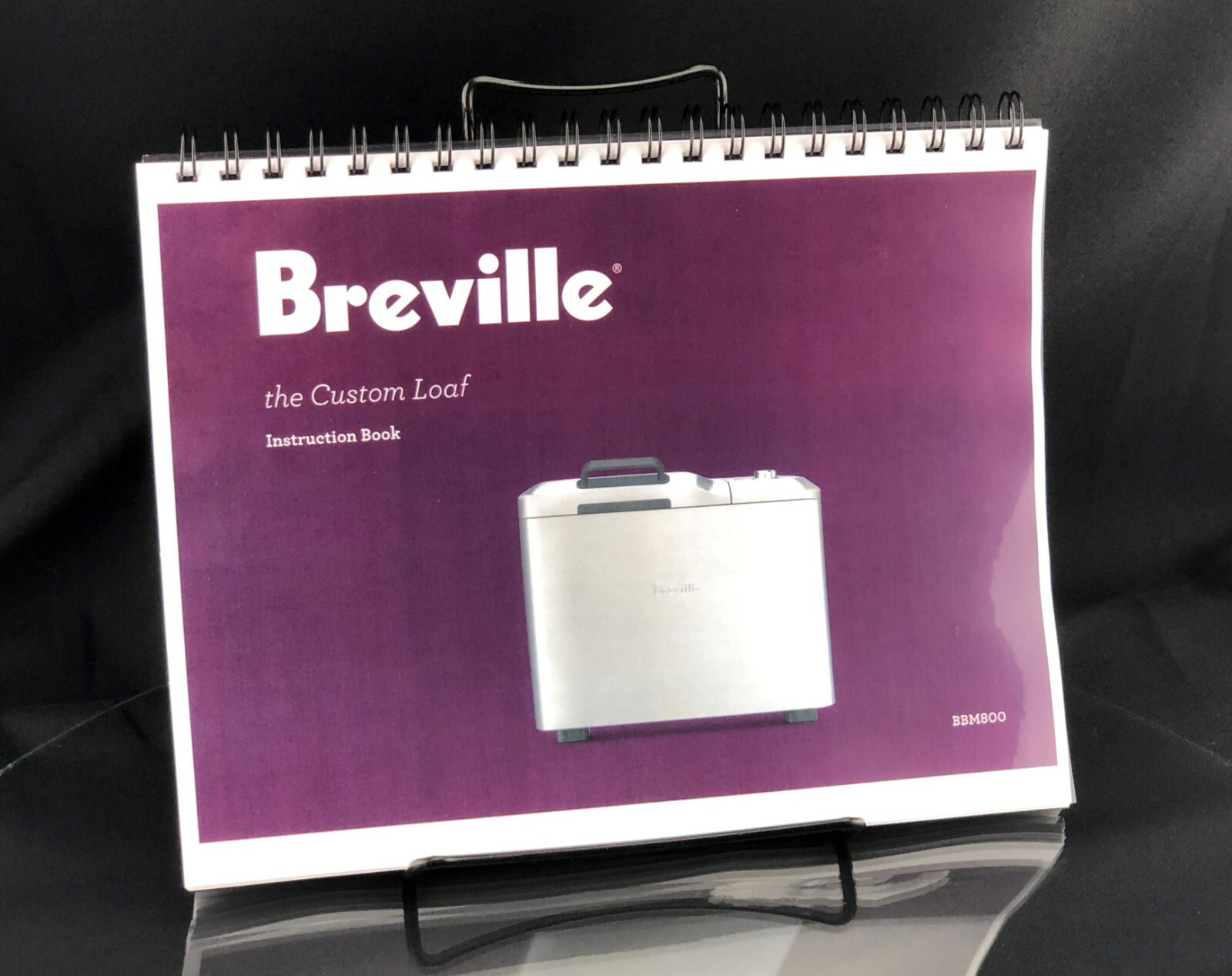 Breville BBM800 Manual Instructions Recipes Book Reprint for Bread Maker Machin