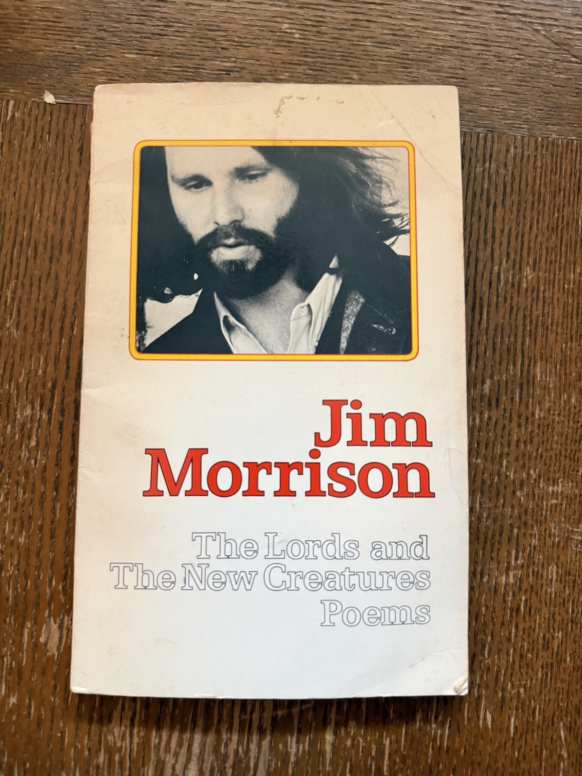 Vintage 1971 Jim Morrison The Lords And The New Creatures Poems 1st Touchstone