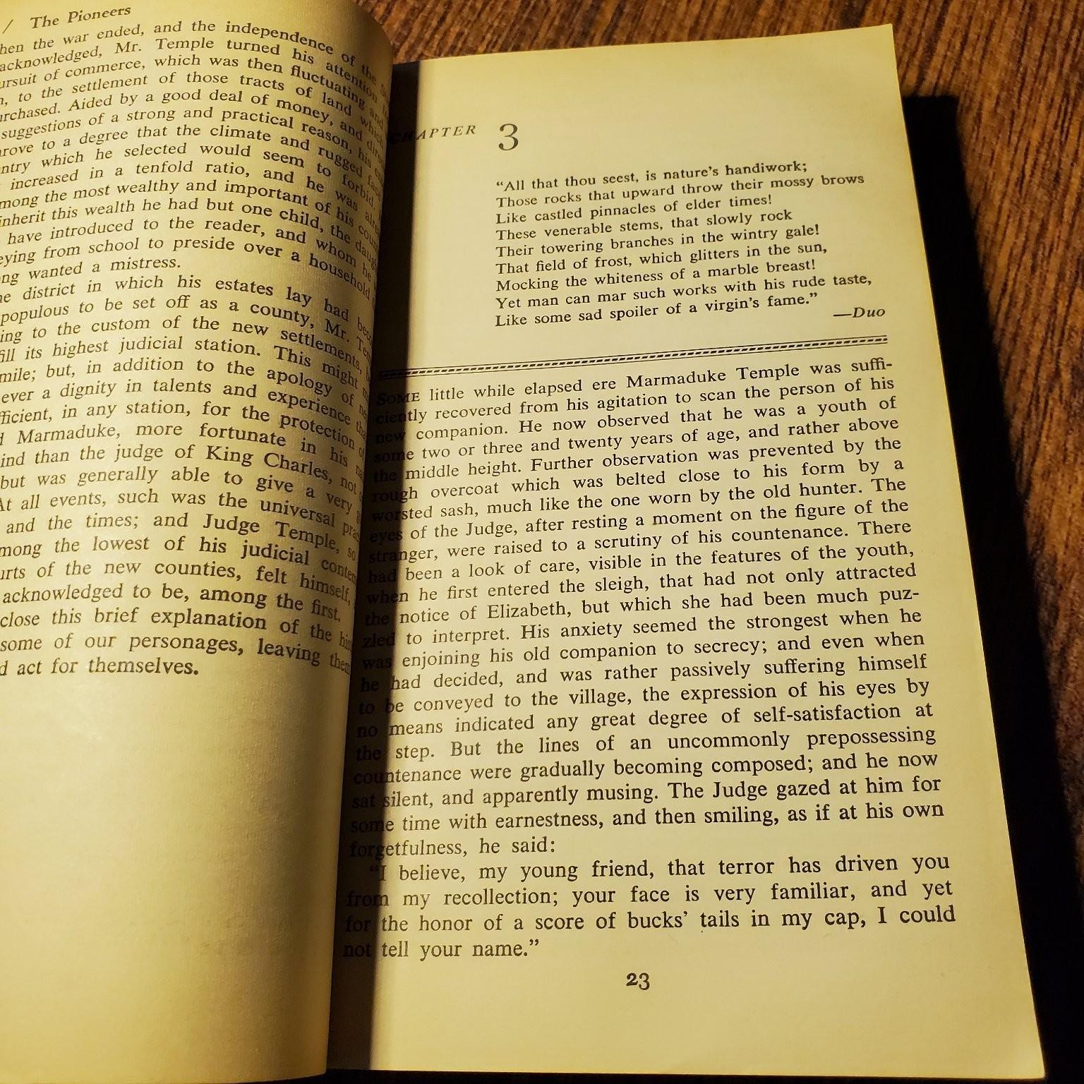 The Pioneers James Fenimore Cooper Washington Square Press 1962 Classic