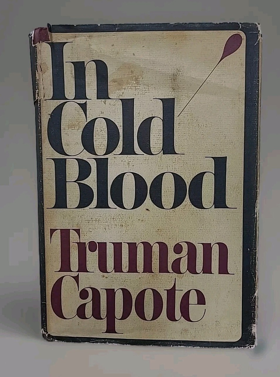 VTG In Cold Blood Truman Capote HC DJ First Edition 1st Printing 1965 343 pp. C2