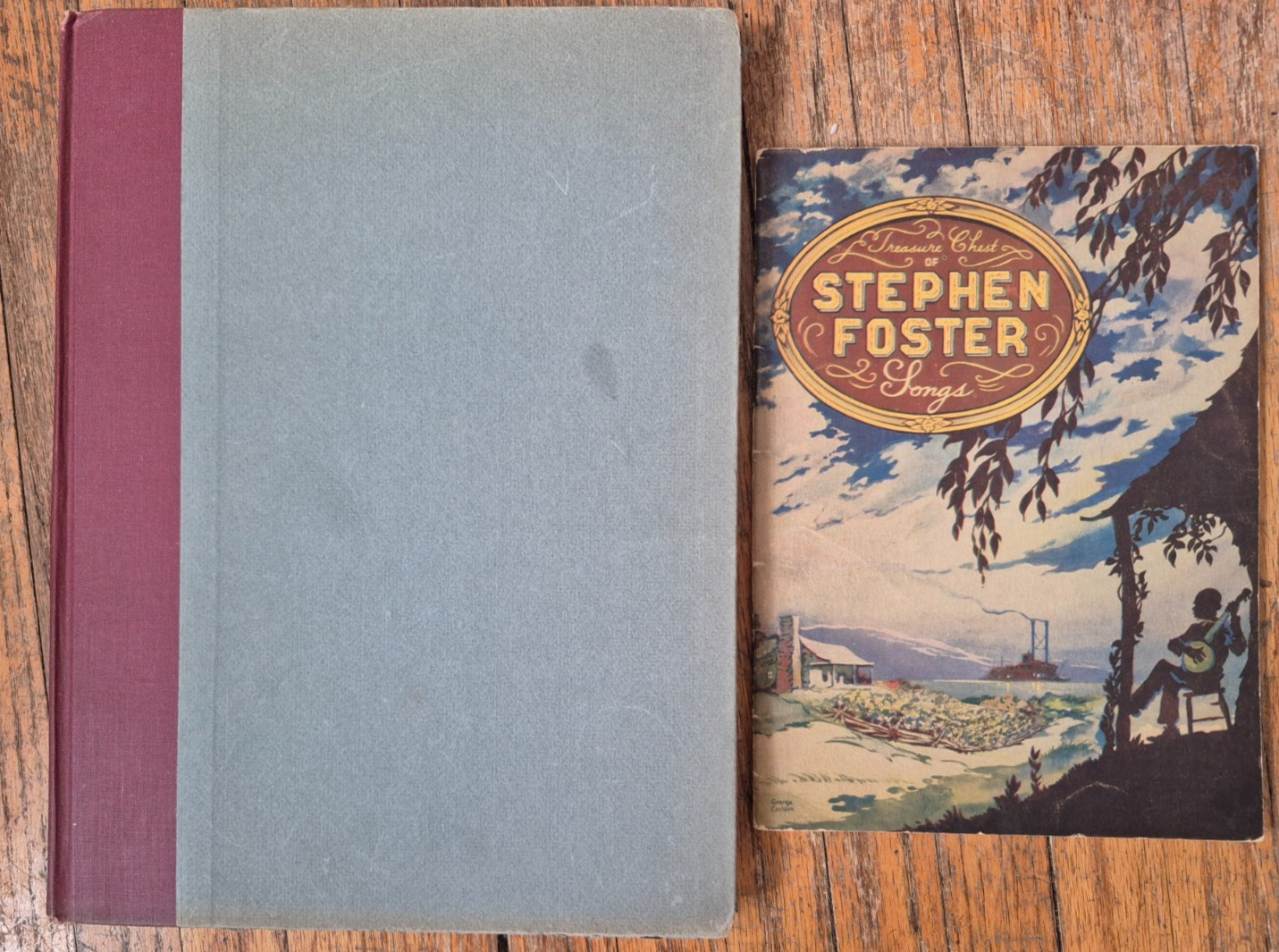 2 Vintage Steven Foster Song Books – Treasure Chest & Treasury
