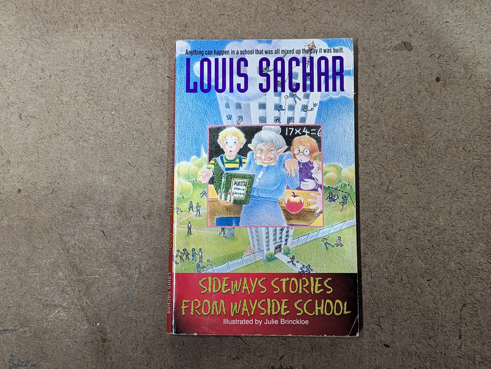 Lot of 3 Wayside School Books by Louis Sachar, Scholastic Paperback
