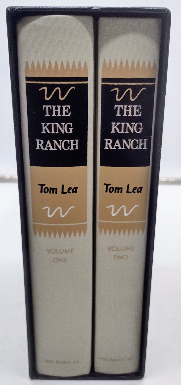 The King Ranch Tom Lea 50th Anniversary Edition Two Volumes (1 & 2) w/Slipcase