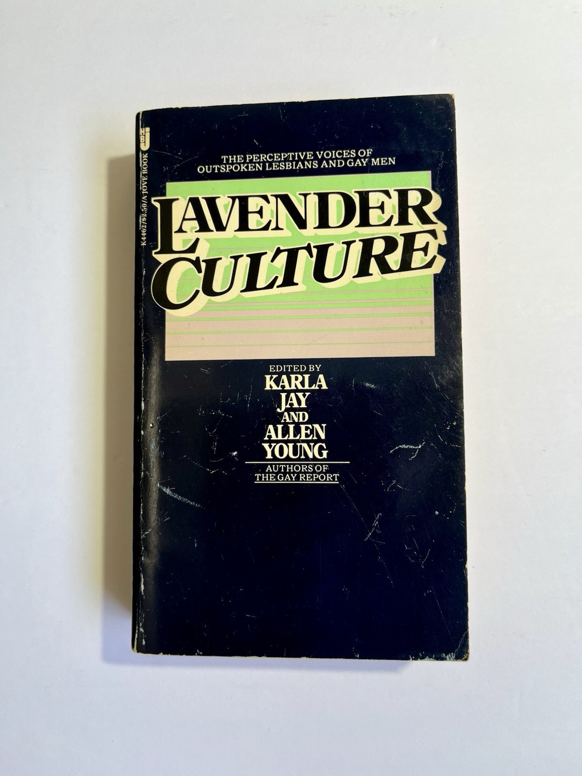 Vintage Gay Lesbian Book 1979 “Lavender Culture” LGBTQ