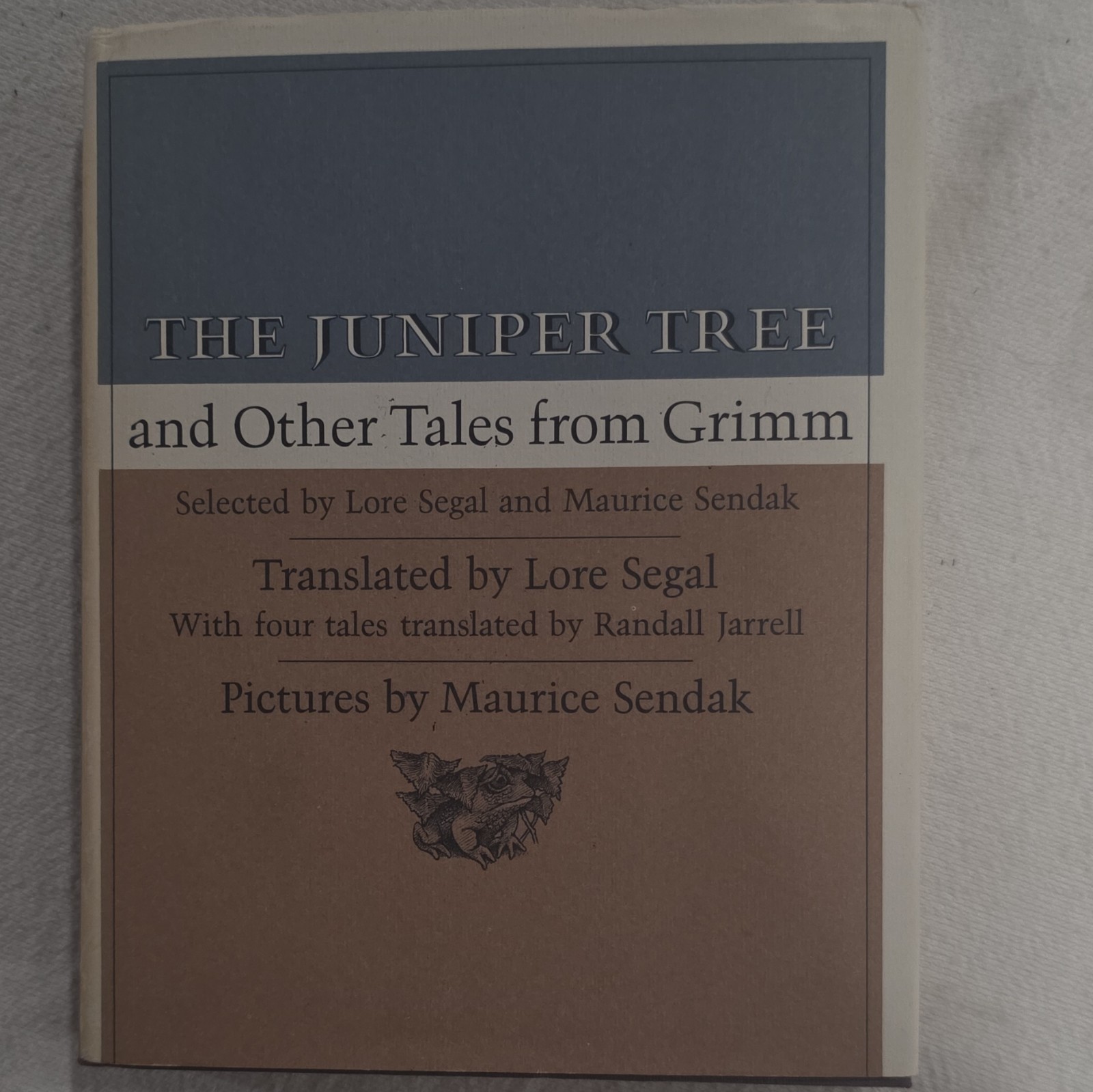 Farrar Straus Giroux The Juniper Tree Grimm 1st Ed 1973 HC DJ Illus ISBN