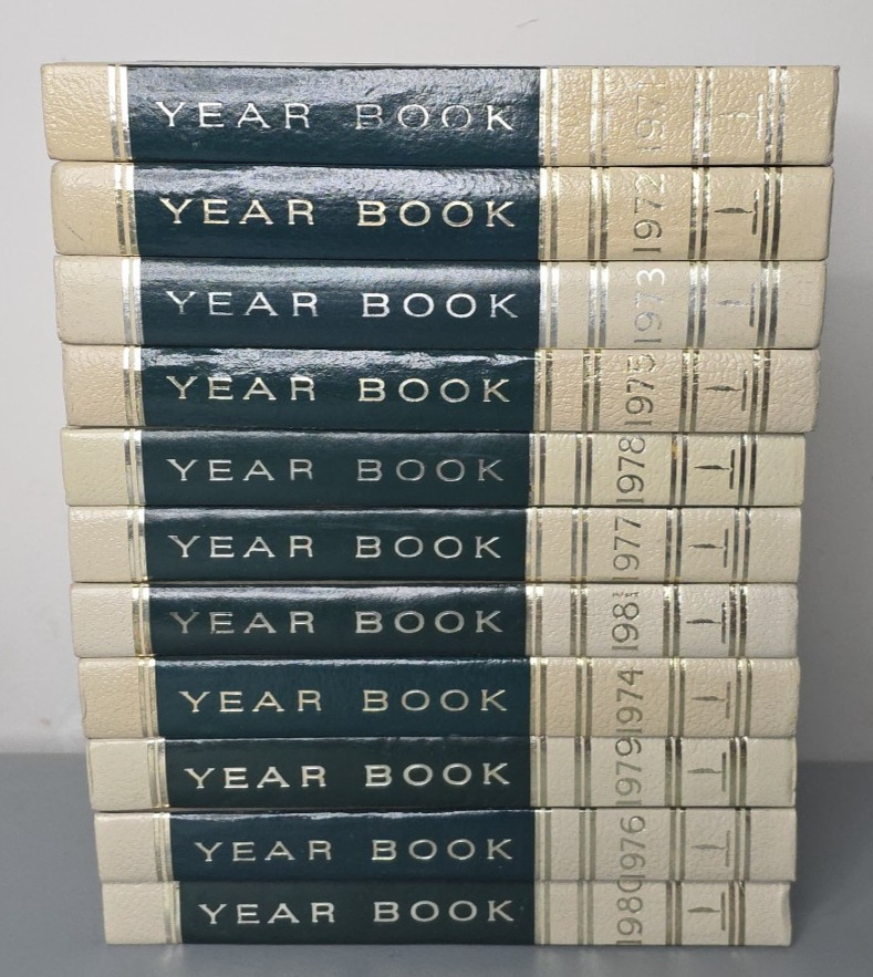 Vintage The World Book Science Annual Events Year 1967-69 71-82 Pick Your Year