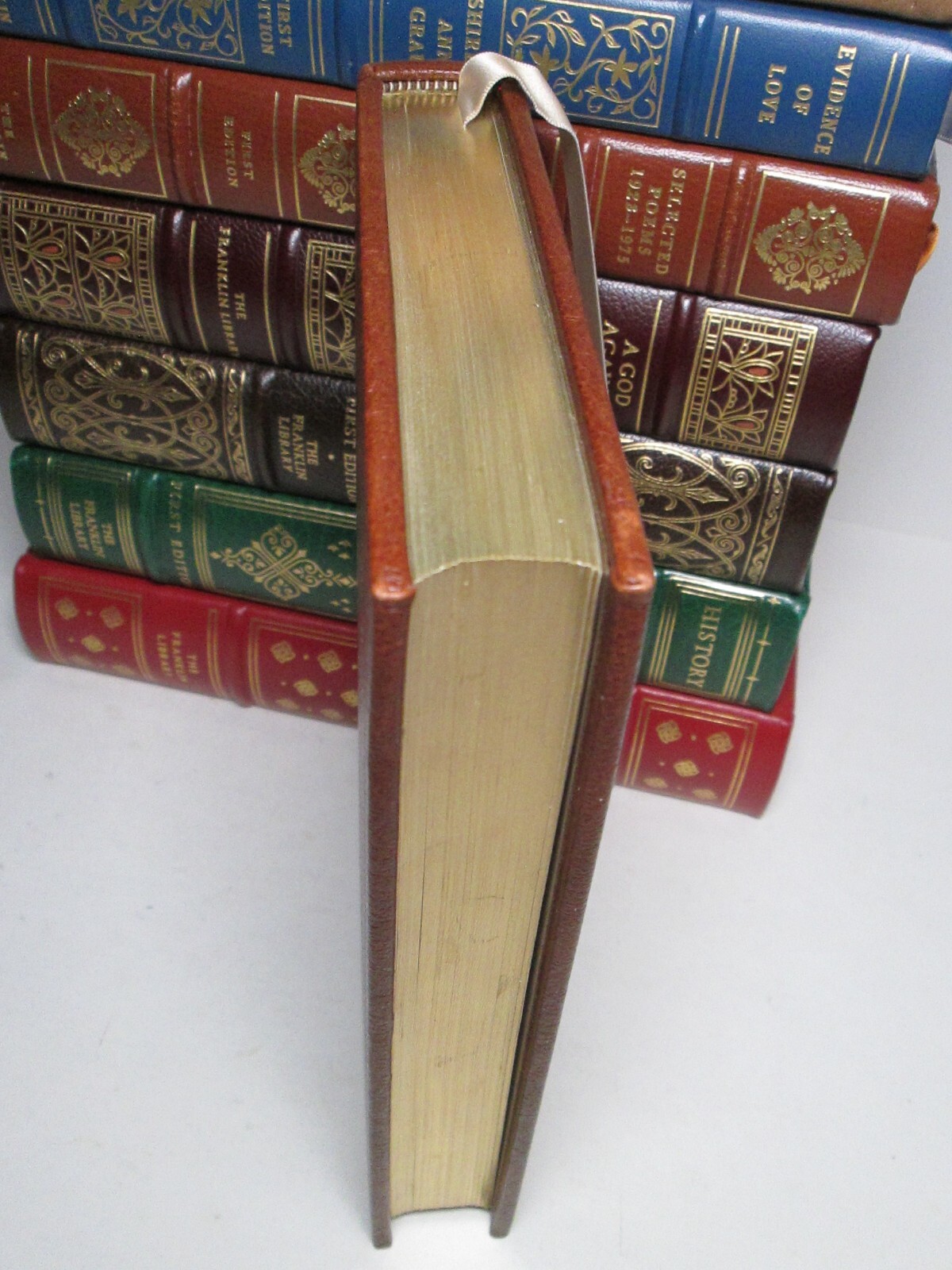 LOUIS AUCHINCLOSS The Winthrop Covenant Franklin Library Book Leather 1stEd 1976