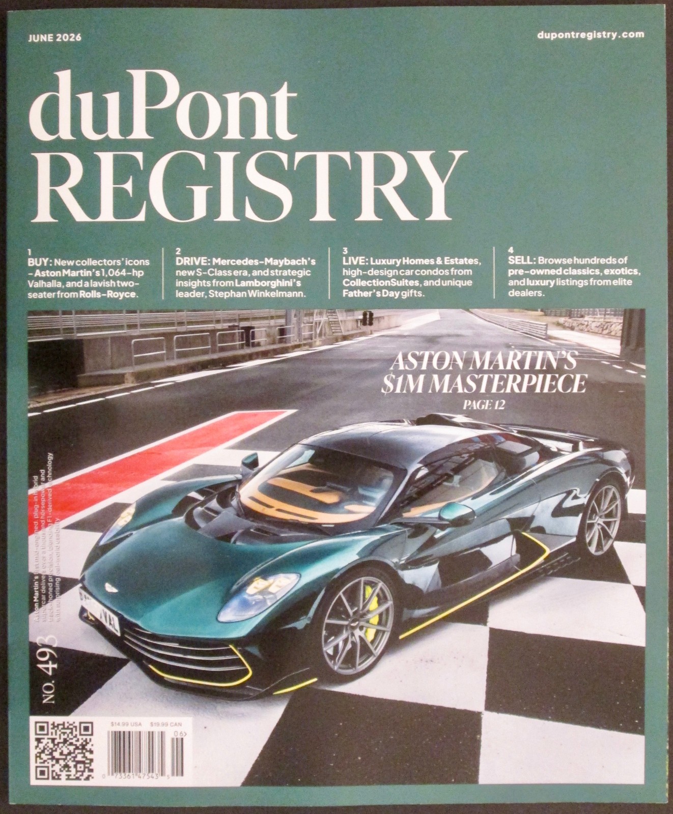DUPONT REGISTRY Aston Martin’s $1M Masterpiece June 2026