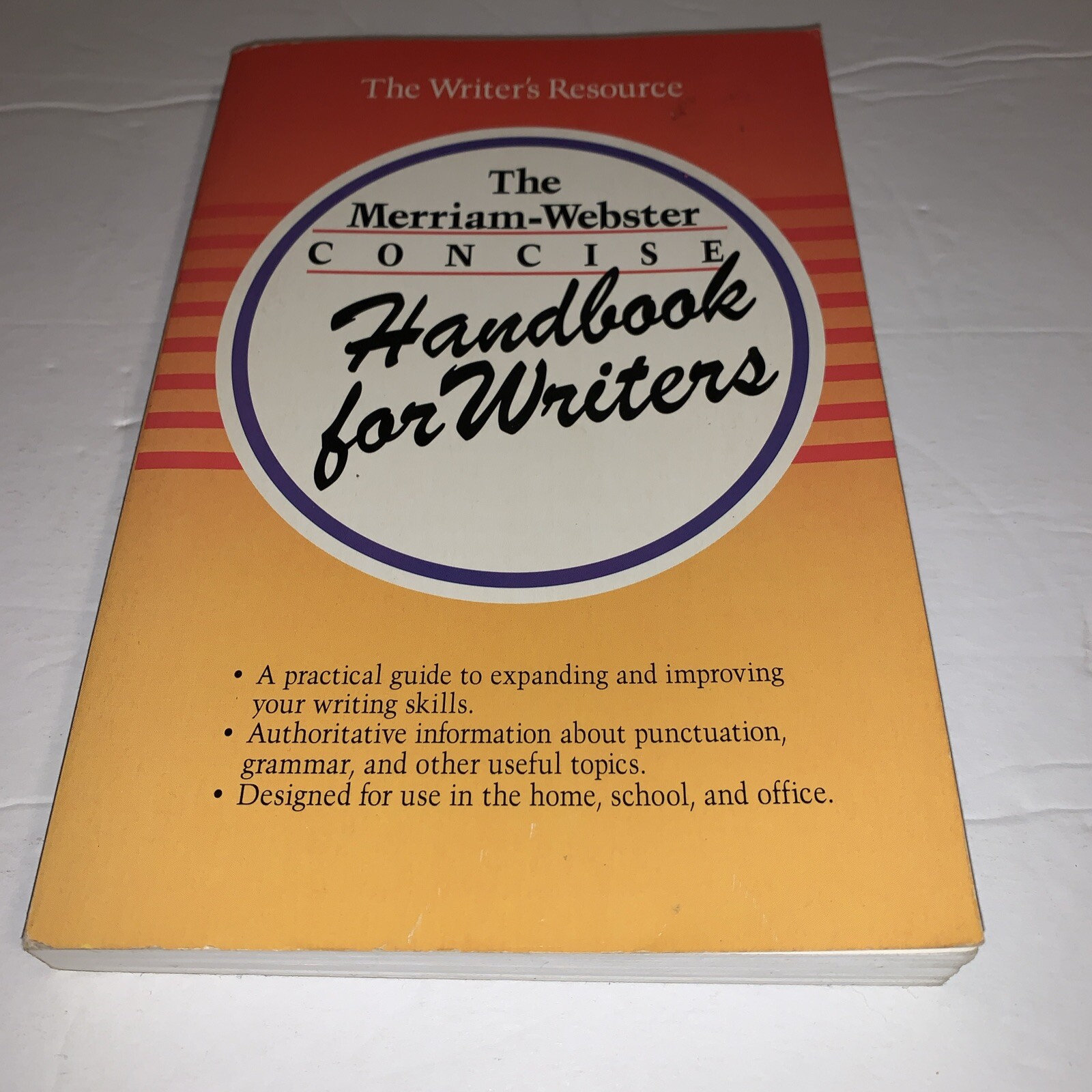 The Merriam-Webster Concise Handbook for Writers – Paperback