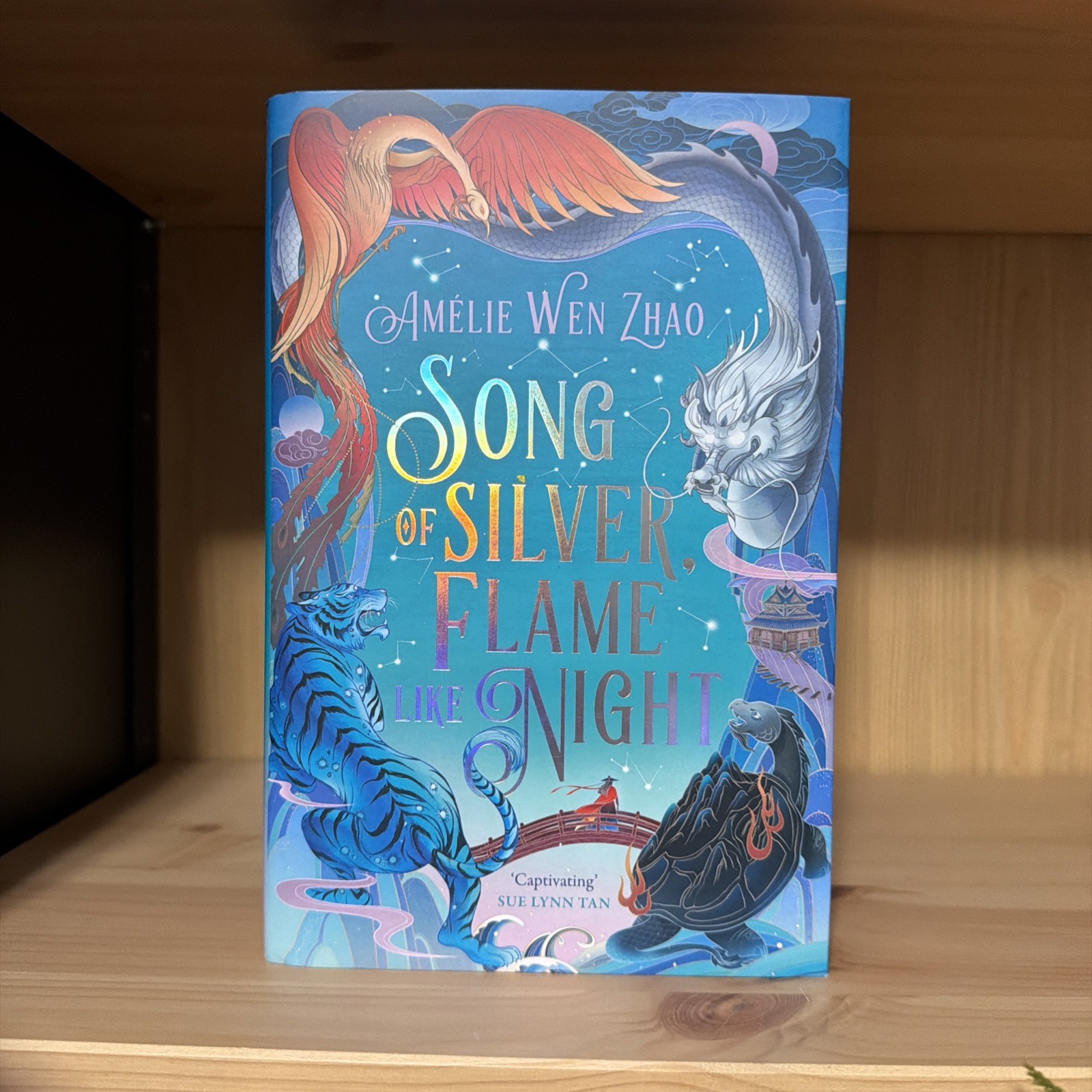 Amélie Wen Zhao Song of Silver, Flame Like Night Hardcover YA Signed Illumicrate
