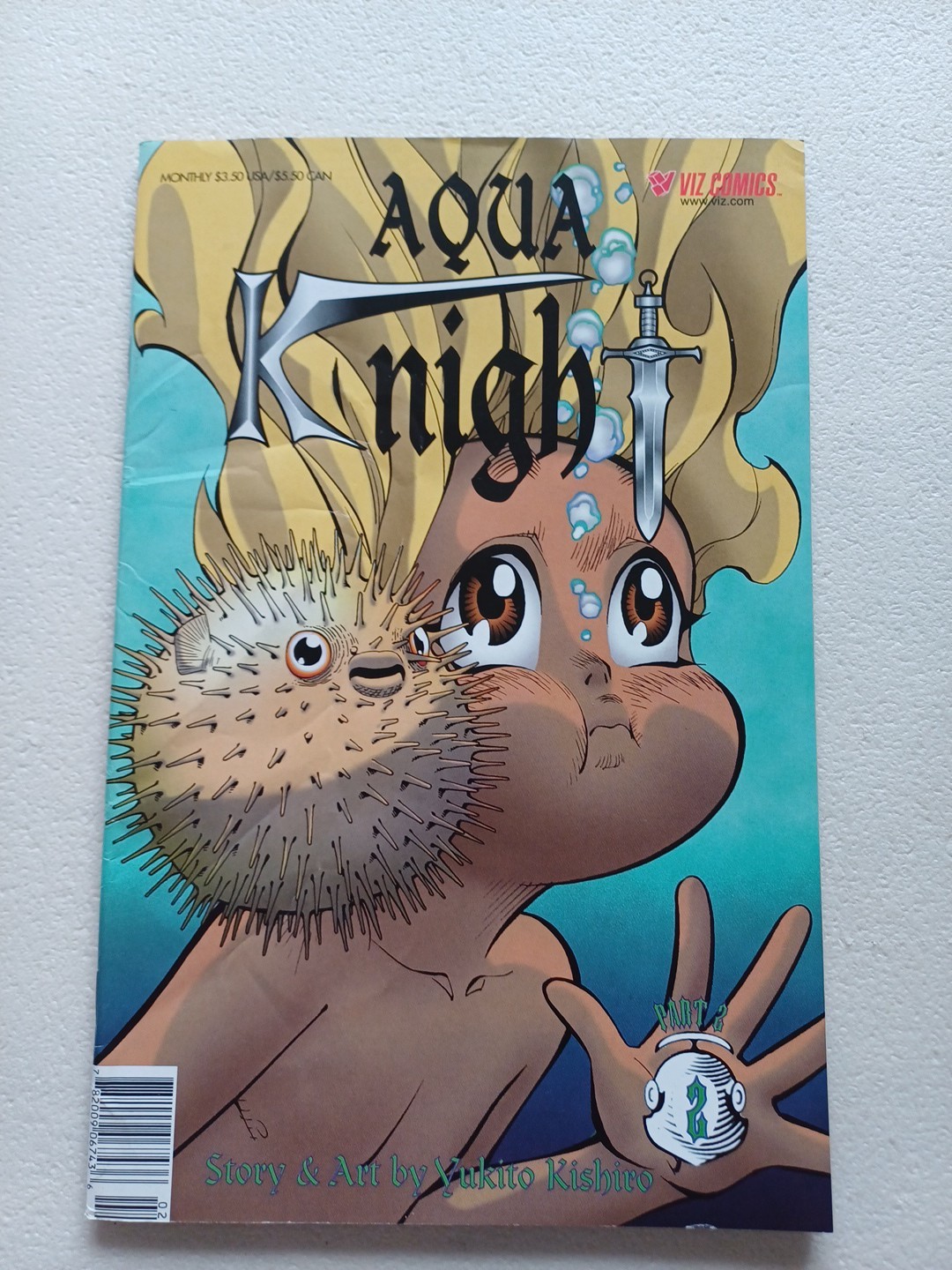 Aqua Knight Part 2 Viz Comics Yukito Kishiro Manga Anime Comic Rare