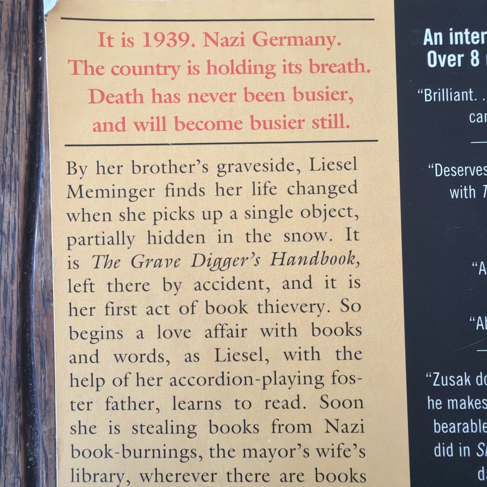 The Book Thief by Zusak, Markus Trade Paperback