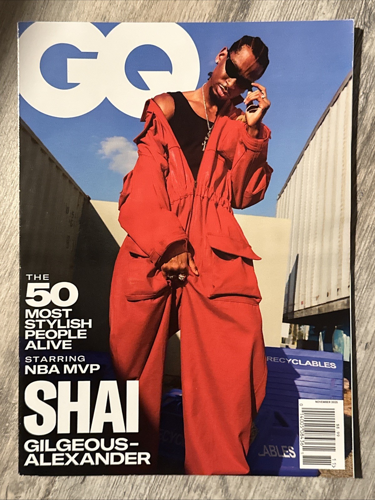 GQ Magazine November 2025 Shai Gilgeous-Alexander
