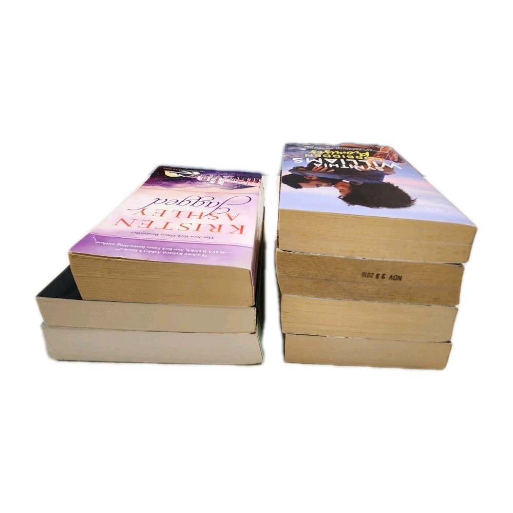 Lot Of 7 Contemporary Romance Books/2 Trade Paper/5 Mass Mar***Free Shipping ***