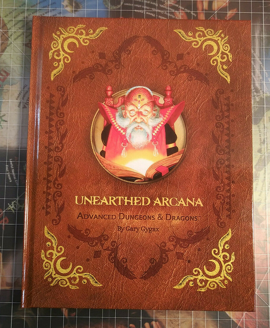 Unearthed Arcana – Hardcover Reprint – Dungeons & Dragons – D&D – AD&D