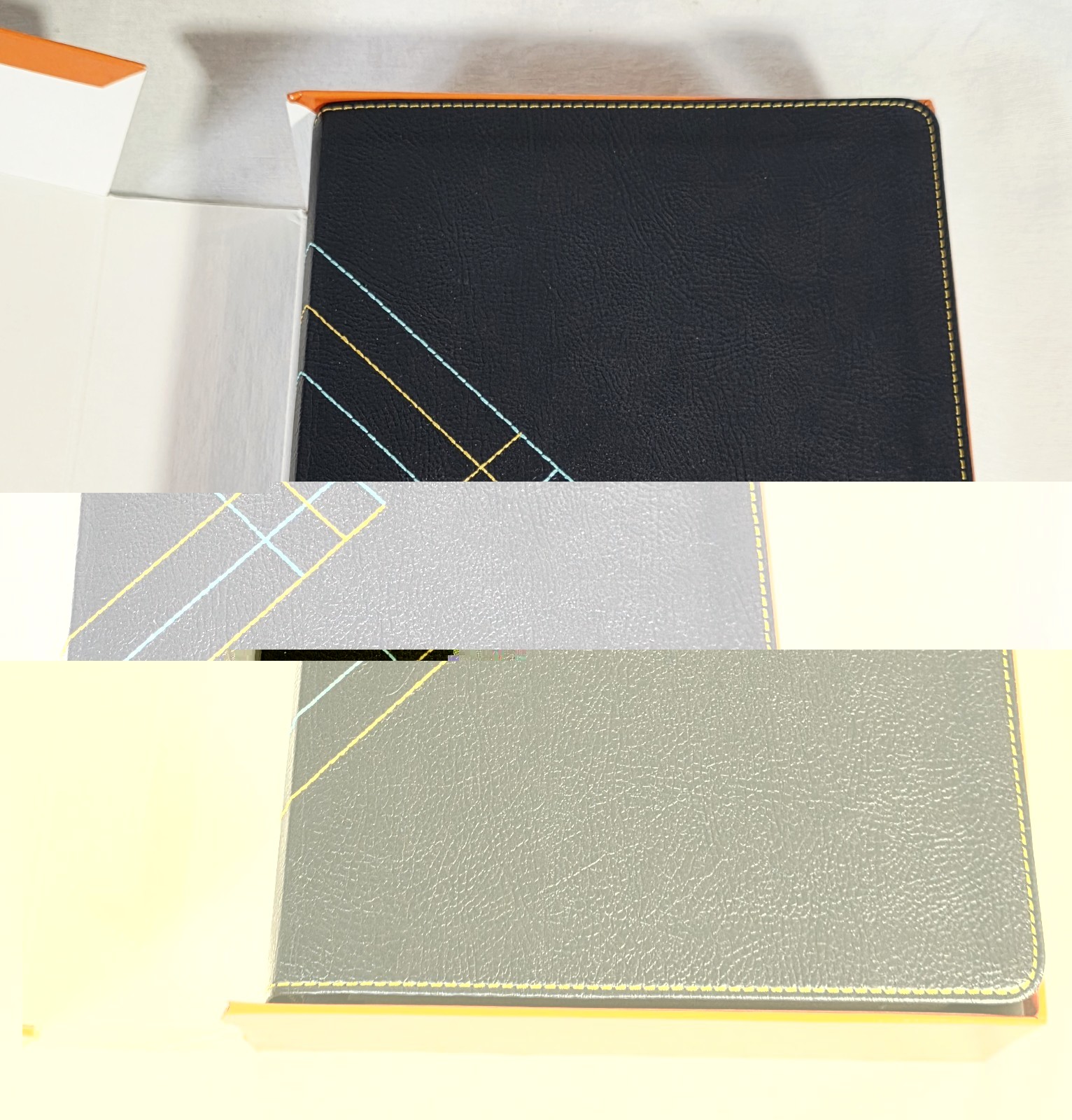 ESV Crossway Leather Study Bible New With Box