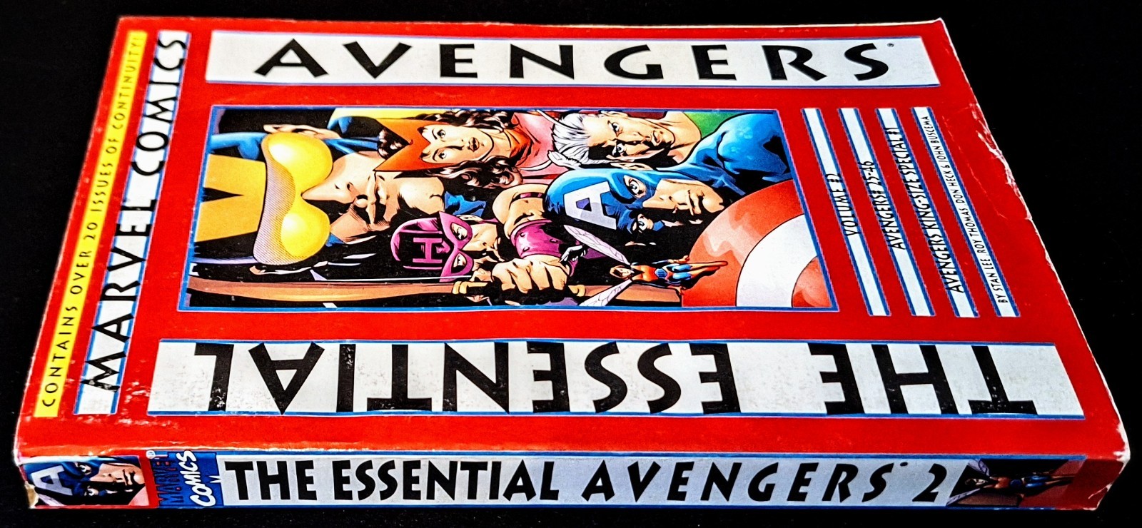 ESSENTIAL AVENGERS VOLUME 2 TPB FN 1ST COLLECTS #25 – 45 ANNUAL #1 528 PAGES