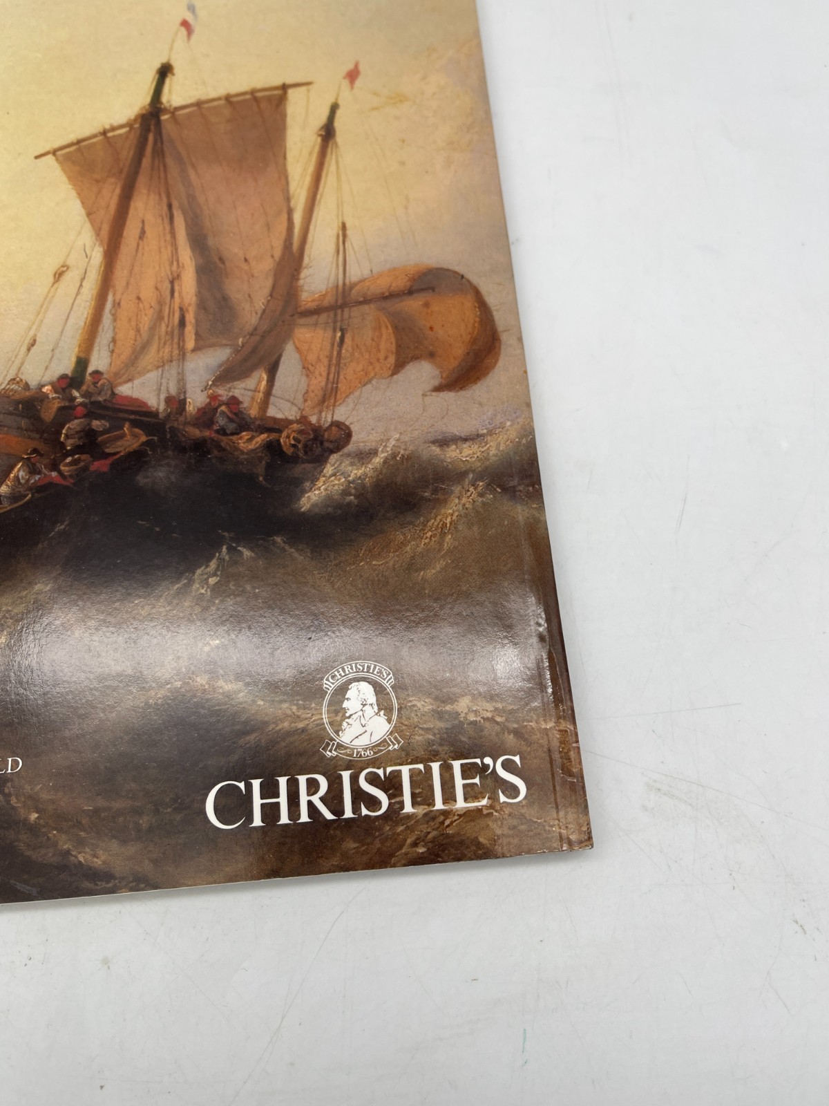 Vintage Christie’s Maritime Sale Auction Catalogue Oct 1992 Kensington London