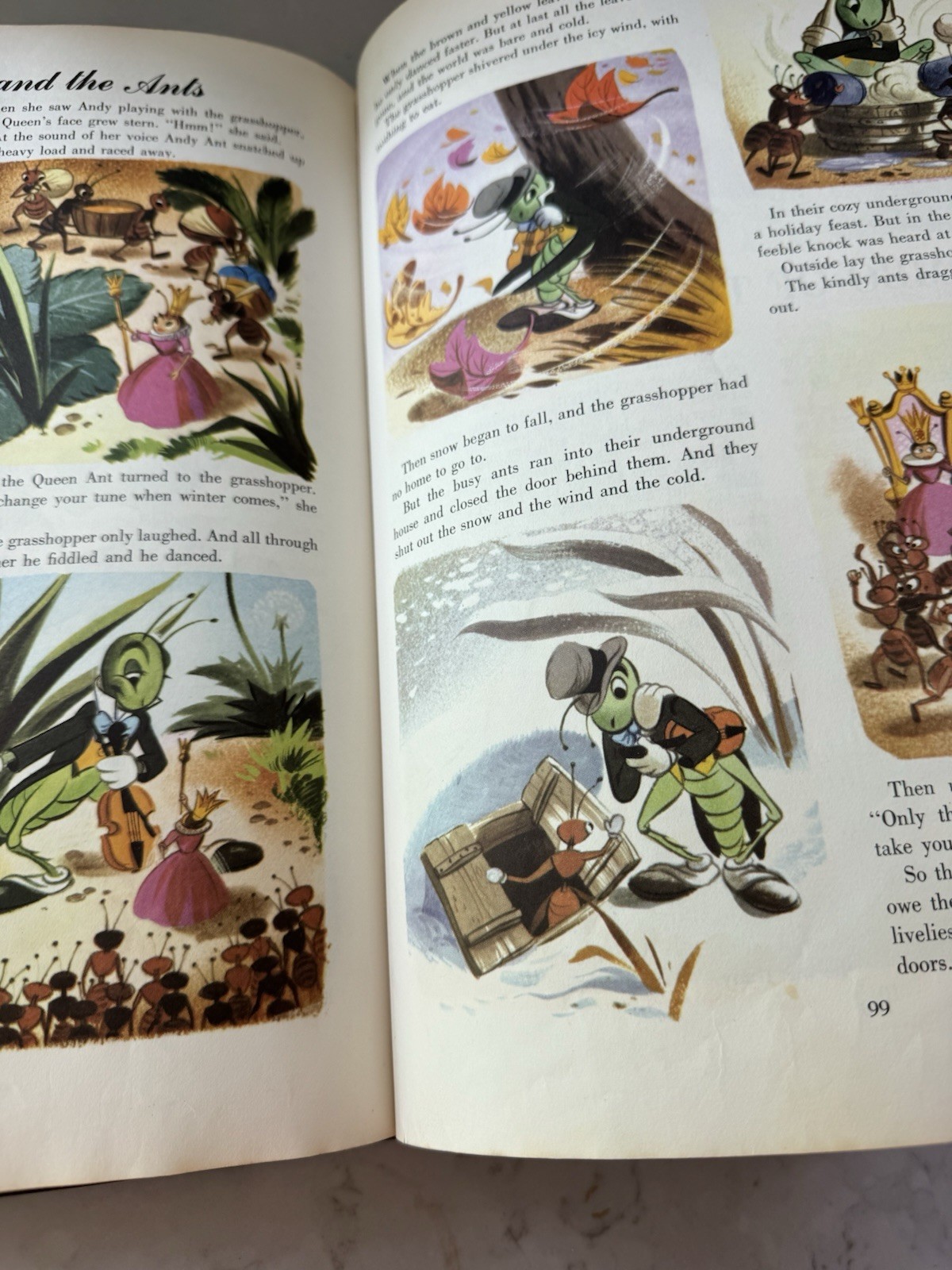 Walt Disney Treasury 21 Best Loved Stories Giant Golden Book Hardcover