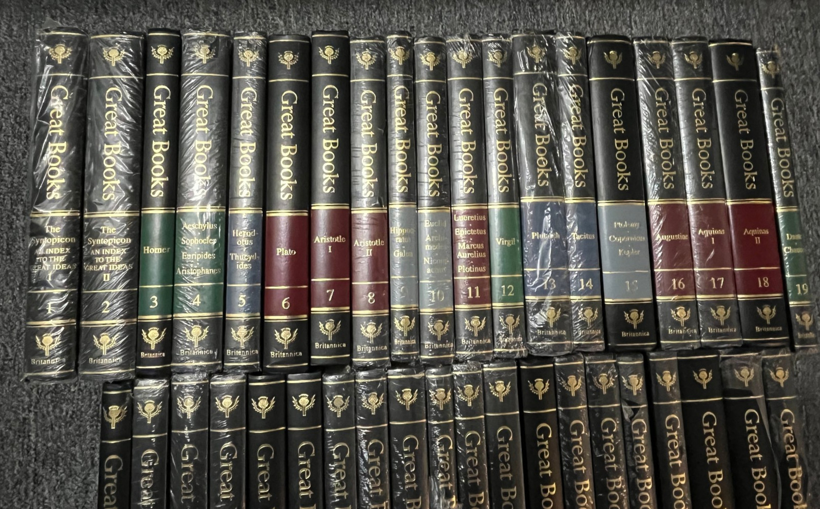 Great Books of the Western World 60 Complete Vol Set Britannica 2005 Some Sealed