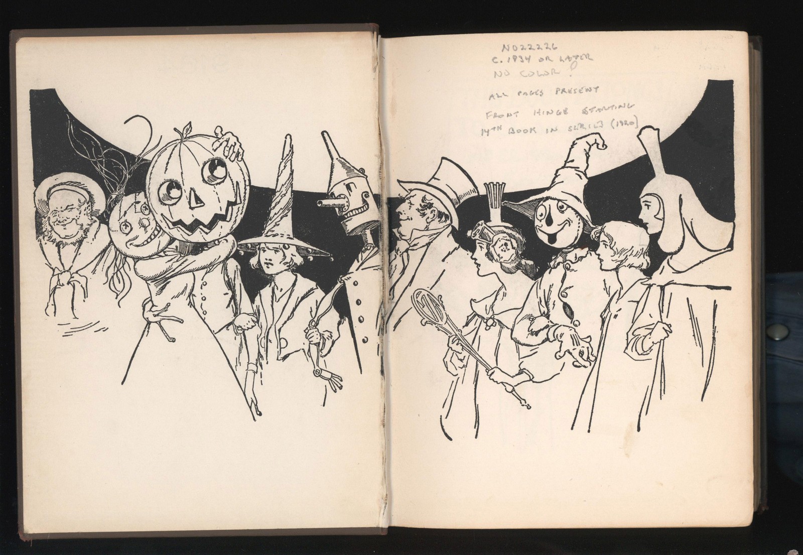 Baum, L. Frank: #14 Glinda of Oz HB/No DJ 1st/Early
