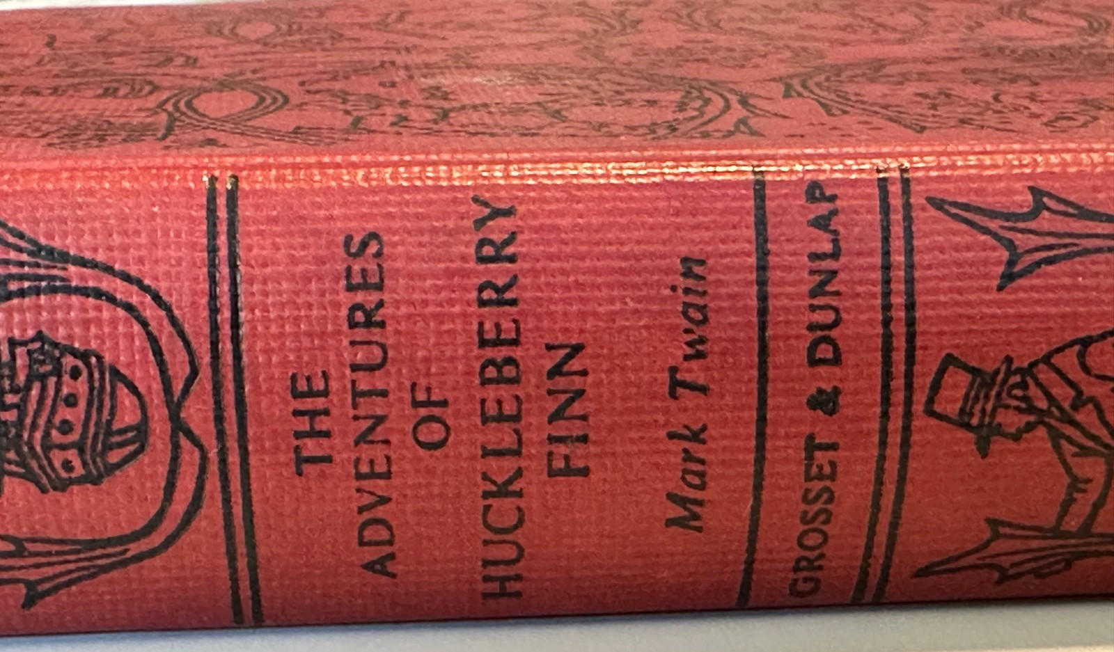 Vintage The Adventures of Huckleberry Finn Mark Twain Grosset & Dunlap 1918