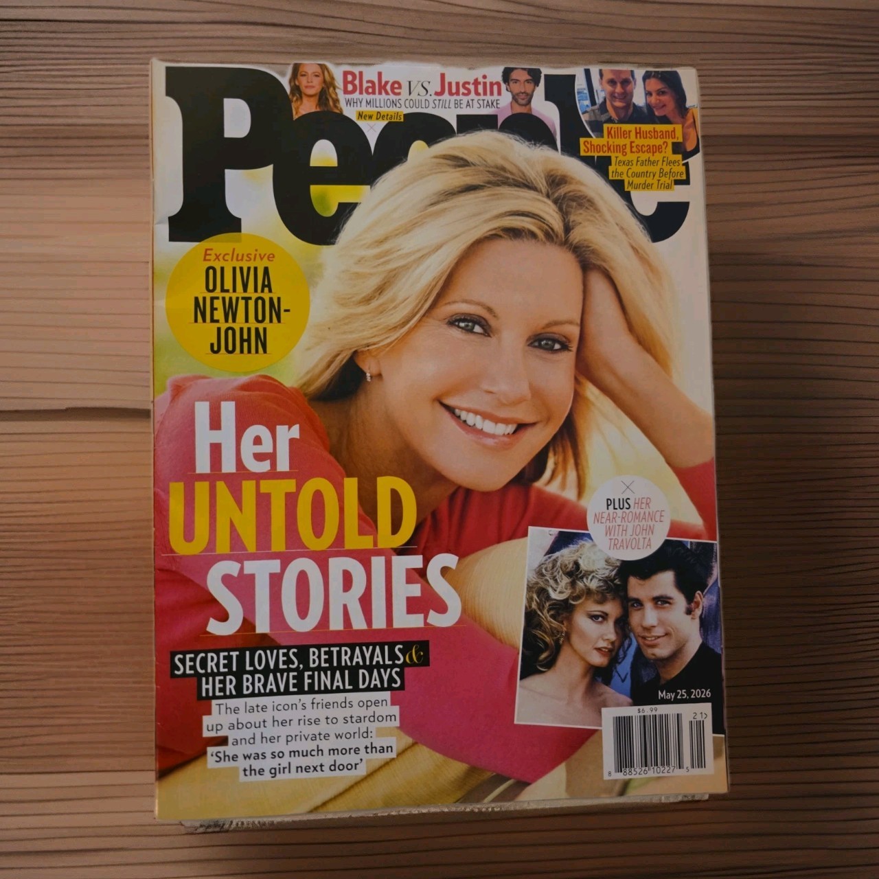 PEOPLE Magazine Olivia Newton -John Her Untold Stories May 25,2026