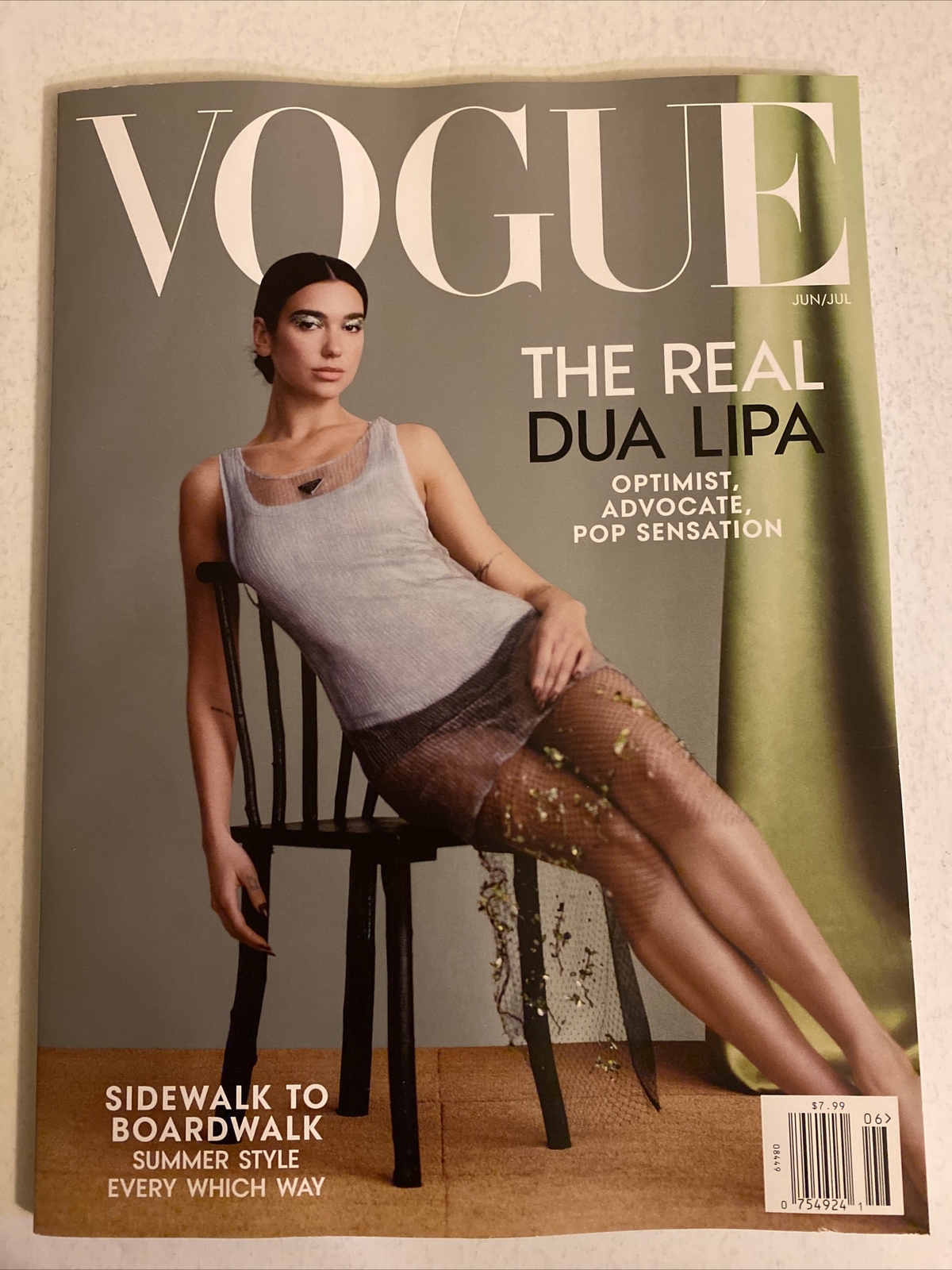 SEXY DUA LIPA – Vogue Magazine – June 2022 – BRAND NEW 144 PAGES FREE SHIP