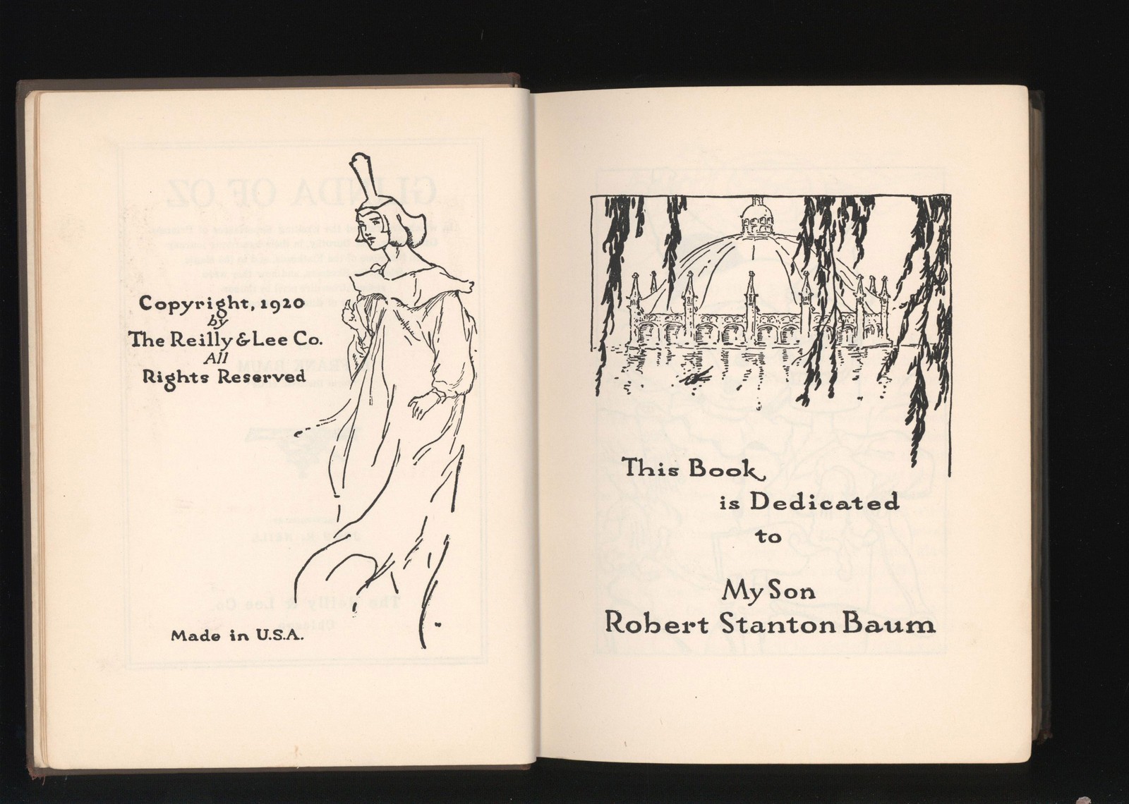 Baum, L. Frank: #14 Glinda of Oz HB/No DJ 1st/Early