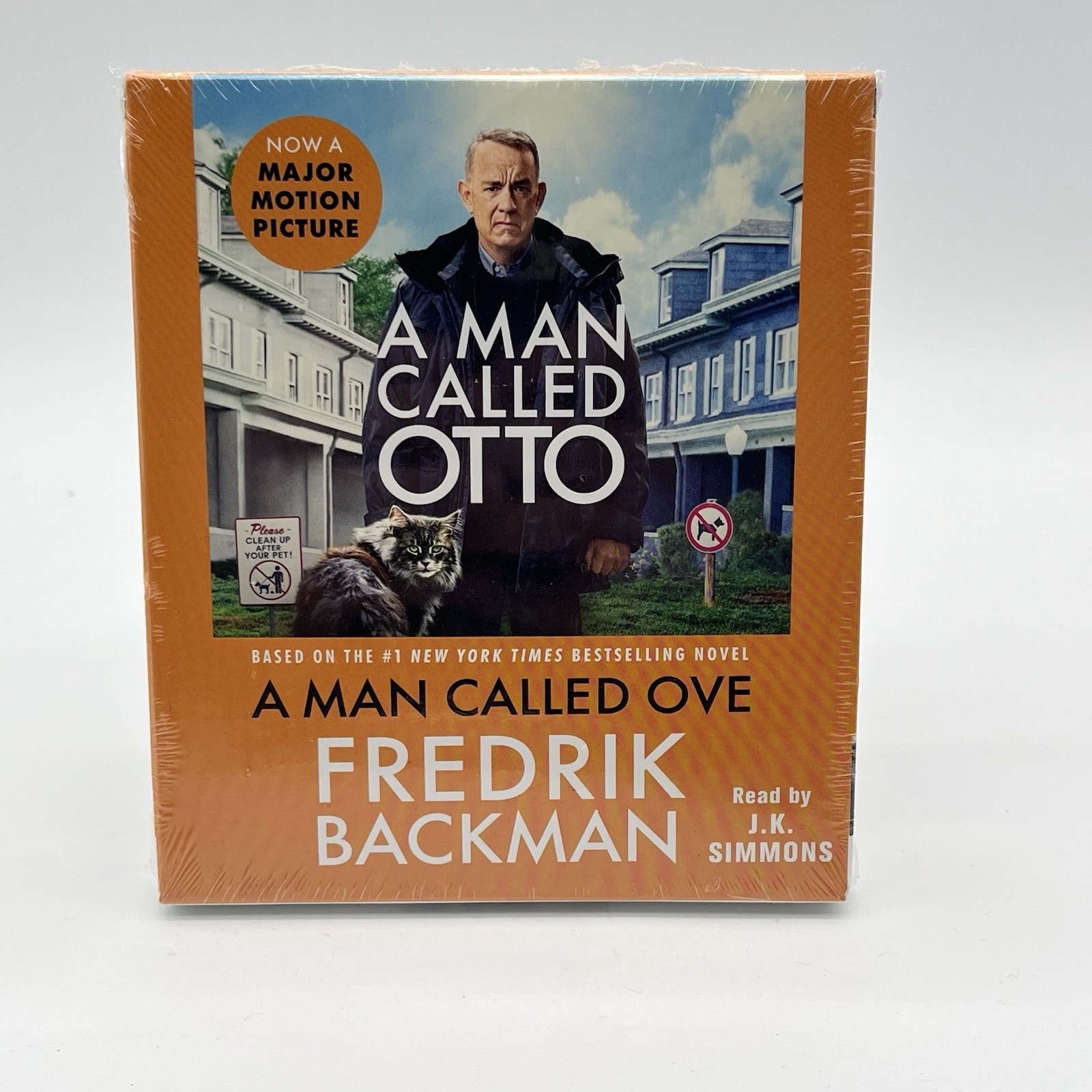 A Man Called Otto Audiobook By Fredrik Backman CD Audio Book New Sealed