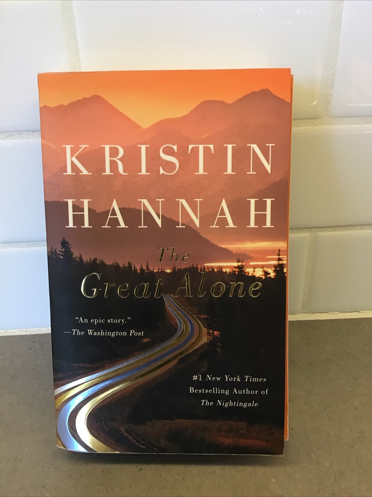 The Great Alone A Novel by Kristin Hannah Paperback Book Alaska Wilderness Nice!