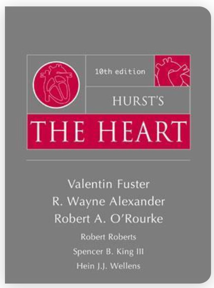 Hurst’s the Heart Hardcover 10th Edition 2 volume set