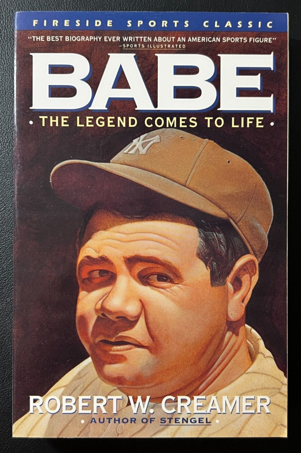1992 “Babe: The Legend Comes To Life” Book MLB NY Yankees Robert W. Creamer VTG!