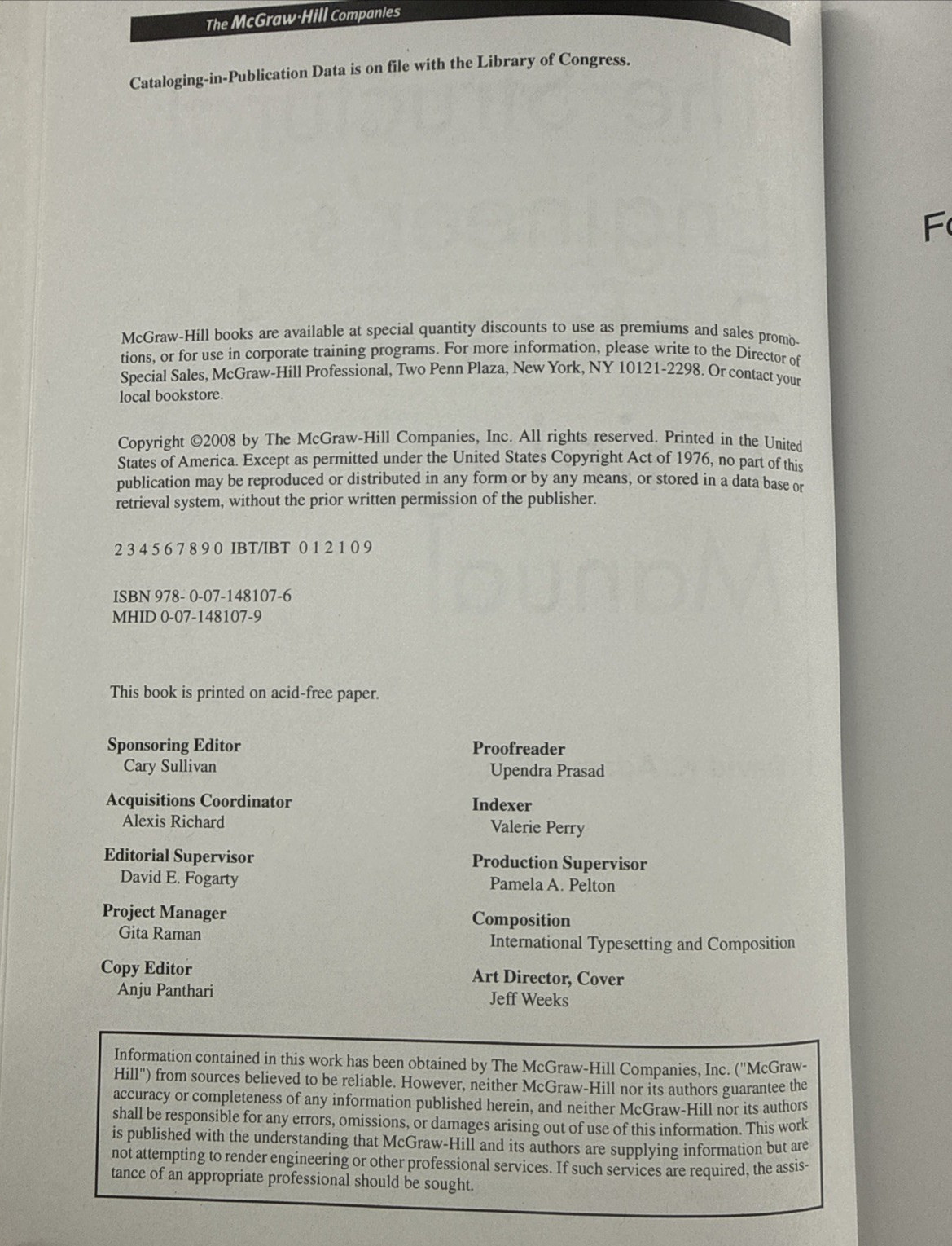 The Structural Engineer’s Professional Training Manual Hardcover