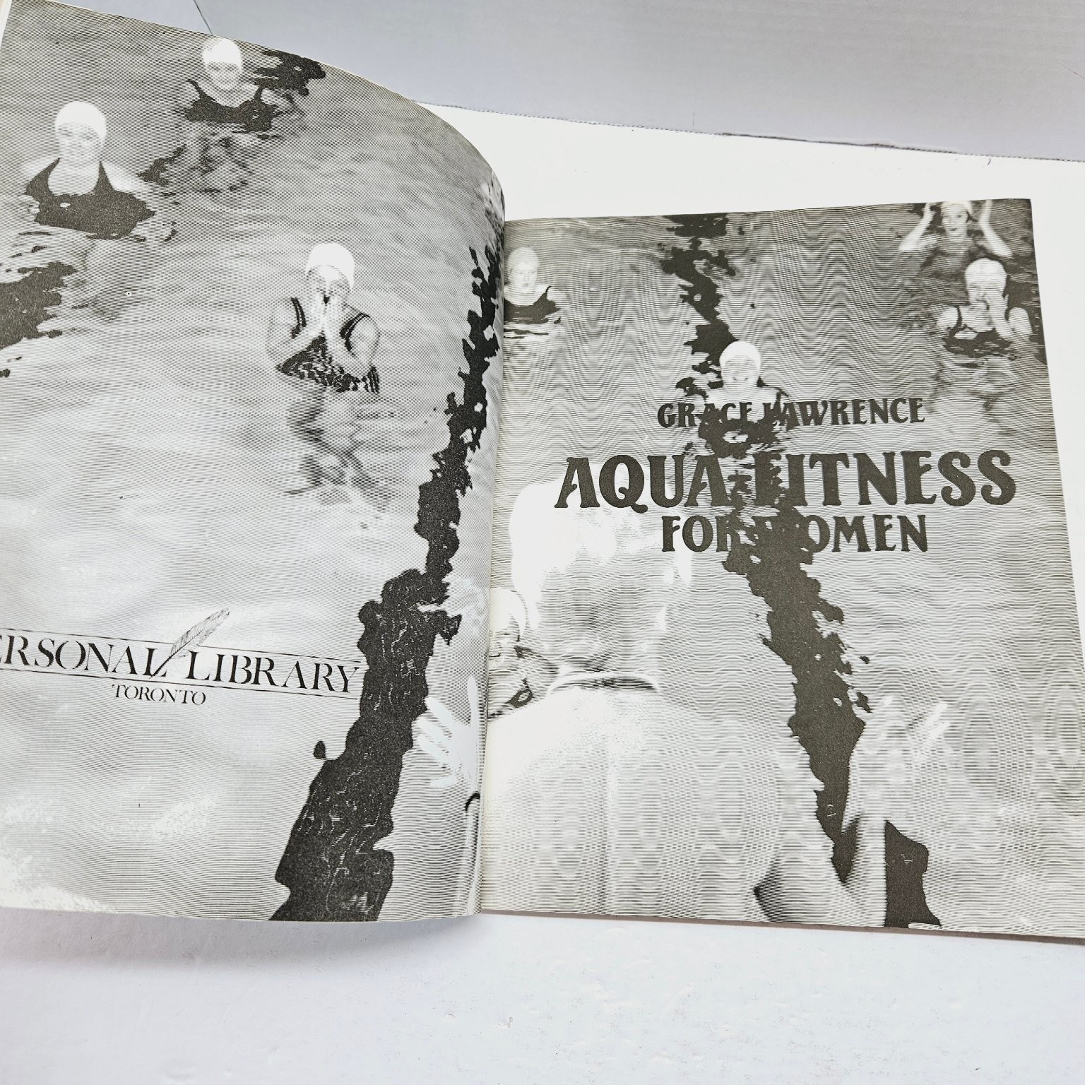 Vintage Aqua-Fitness for Women – Grace Lawrence 1981 Aquatic Exercise Guide Pbk