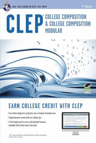 Clep Test Preparation Ser.: CLEP® College Composition by Dominic Marulllo,…
