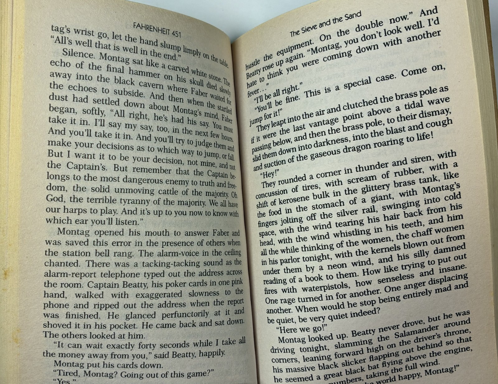 FAHRENHEIT 451. Ray Bradbury. 50th Anniversary Edition Pb. National Book Award.