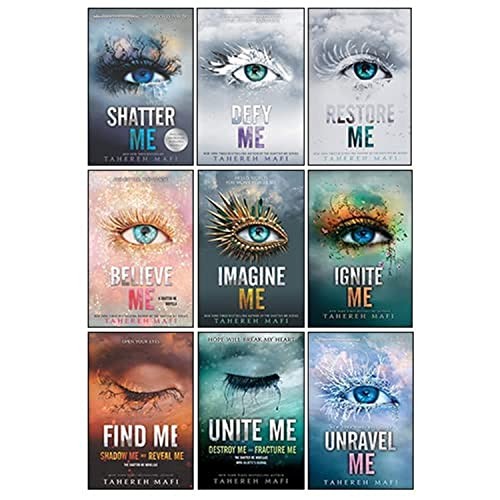Shatter Me Series Collection 9 Books Set By Tahereh Mafi(Unite Me, Believe Me, I