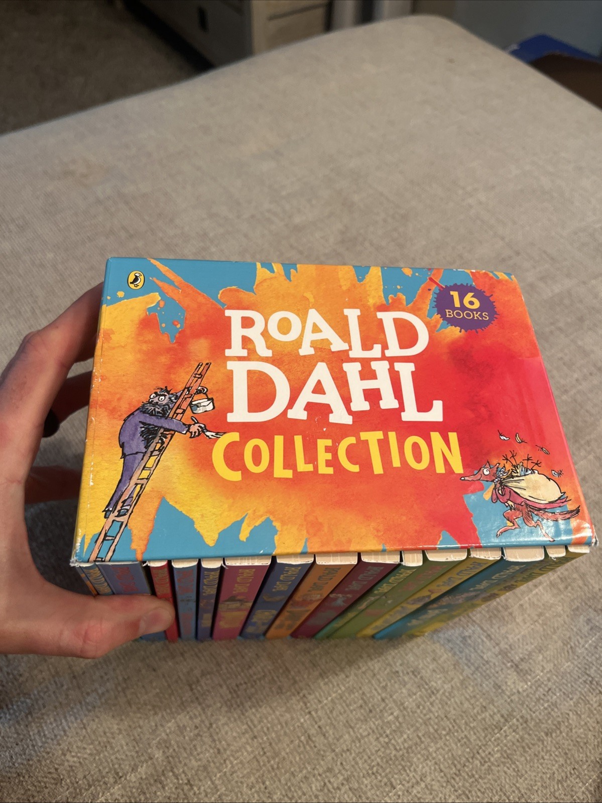 Roald Dahl Collection 15 Book Box Set 2022 Pre-Changes Excellent Conditio