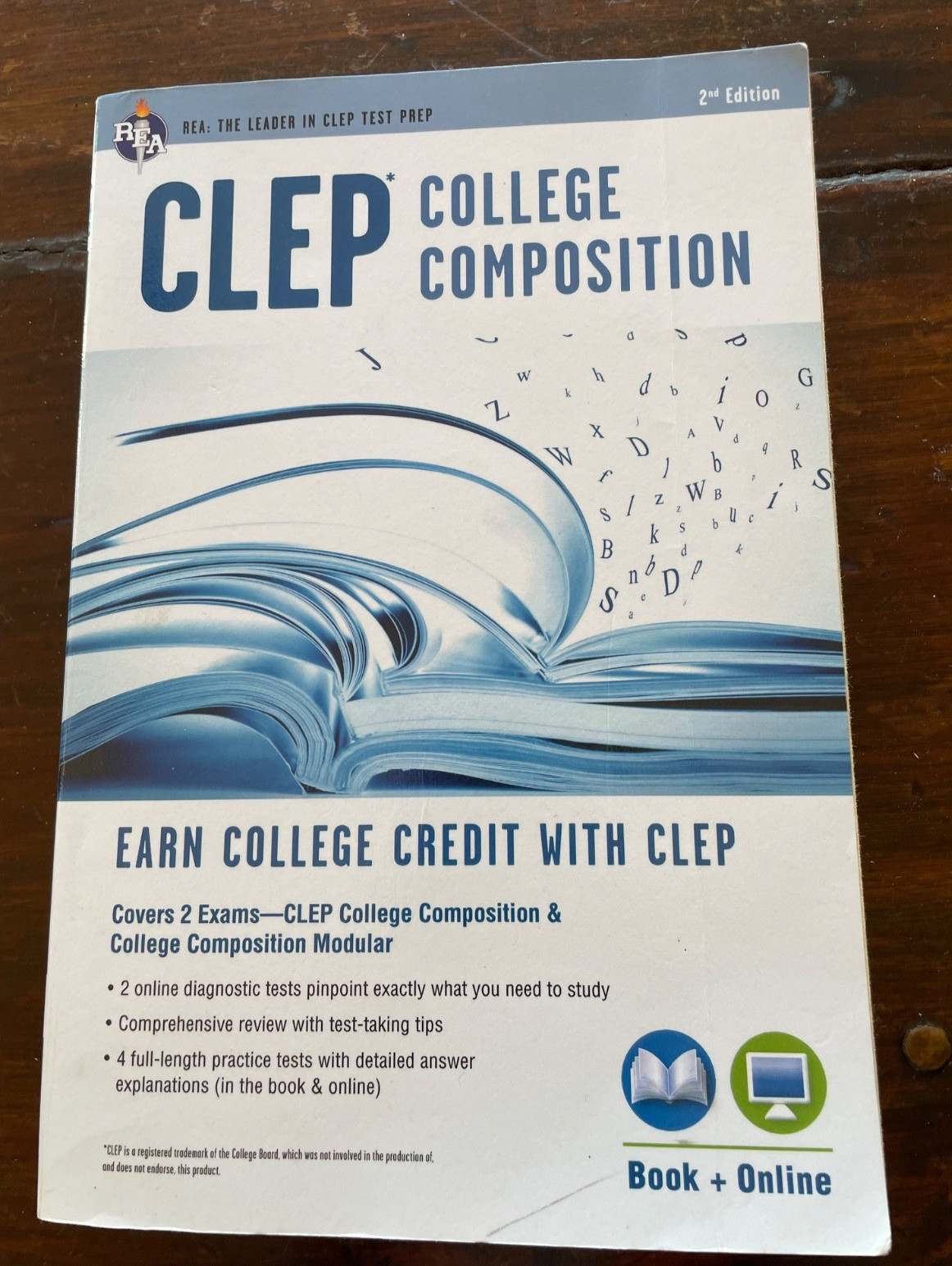 Clep Test Preparation Ser.: CLEP® College Composition by Dominic Marulllo,…