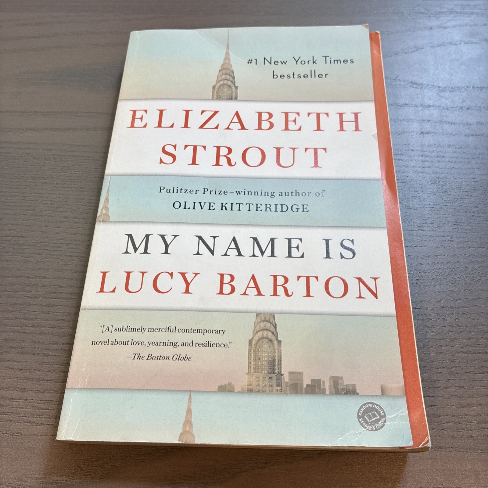 My Name Is Lucy Barton : A Novel by Elizabeth Strout (2016, Trade Paperback)
