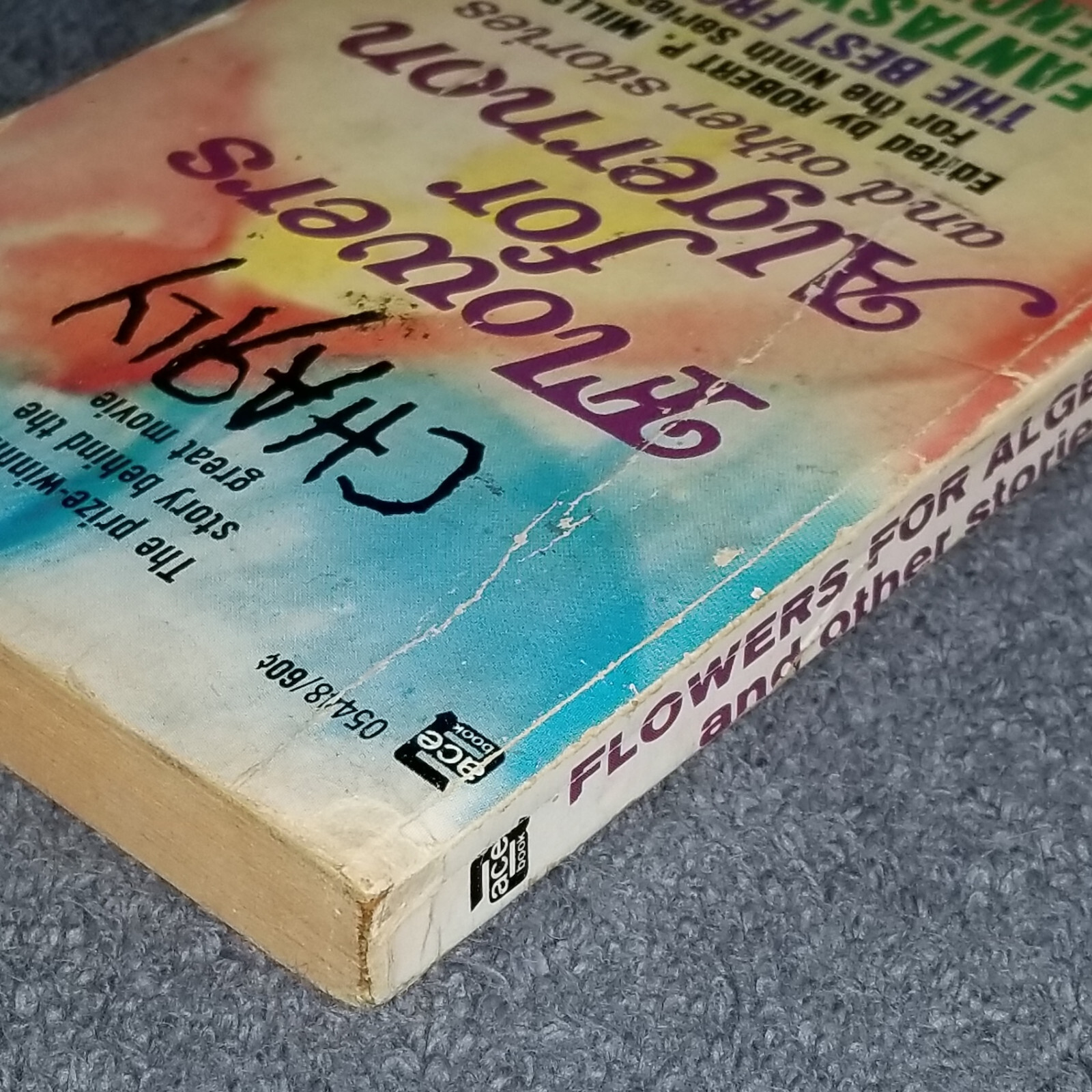Flowers for Algernon Daniel Keyes Heinlein Tevis Bester etc 1959 Ace FREE SHIPPN