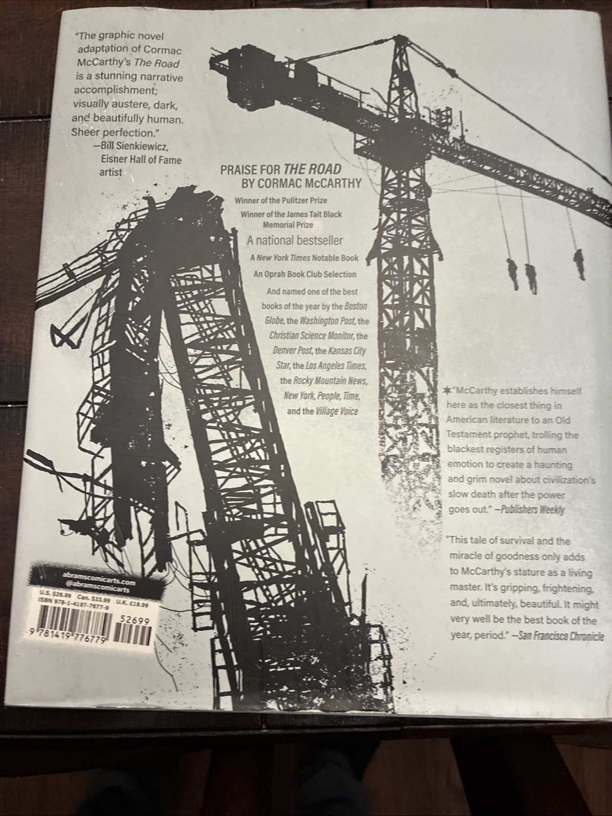 The Road Book By Cormac McCarthy Graphic Novel